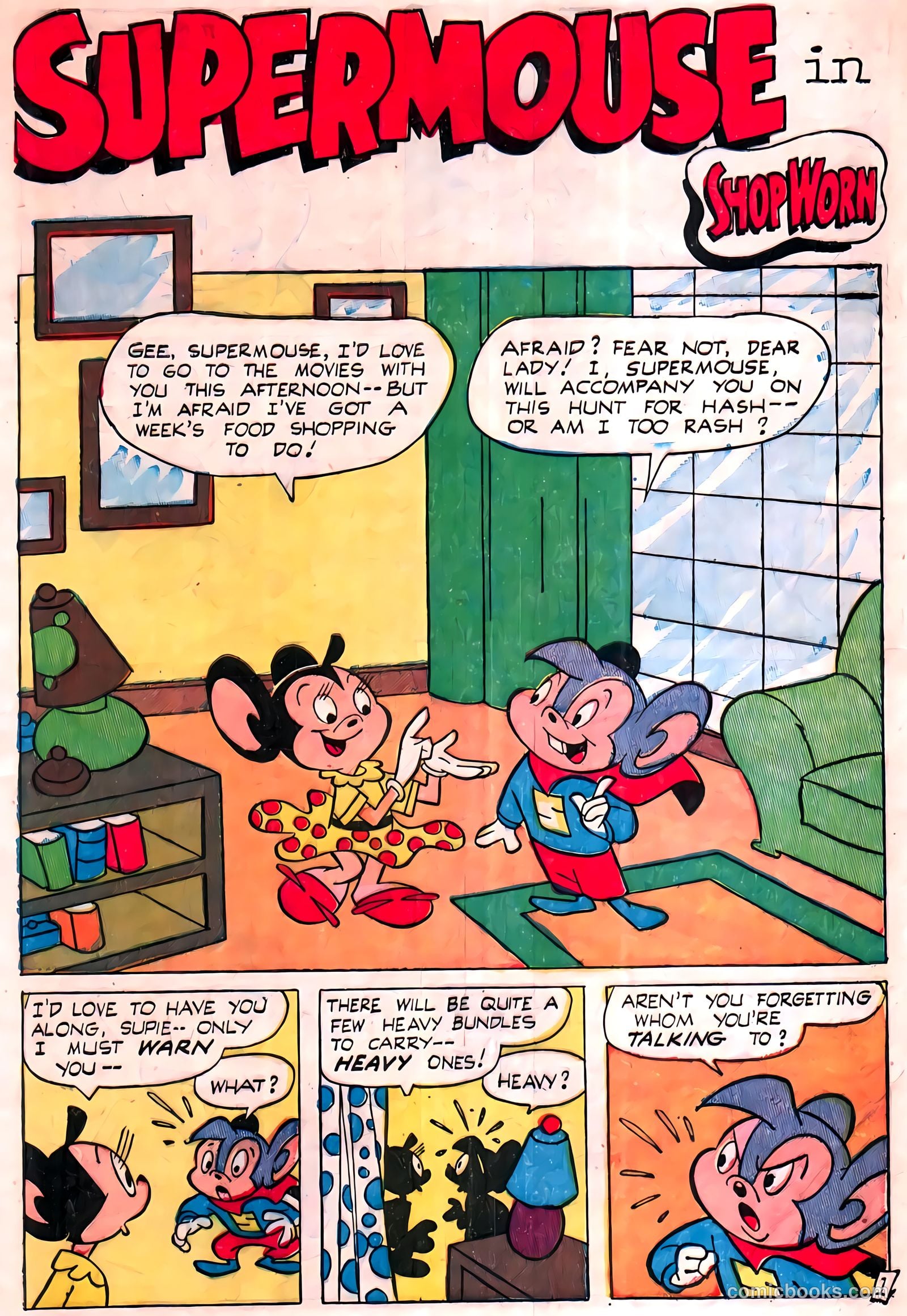 Supermouse, the Big Cheese, Giant Summer Issue #2 (1958) — page 29 of 84