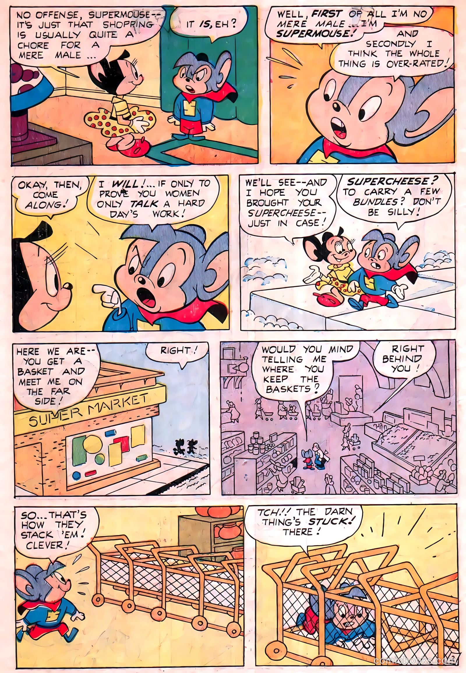 Supermouse, the Big Cheese, Giant Summer Issue #2 (1958) — page 30 of 84