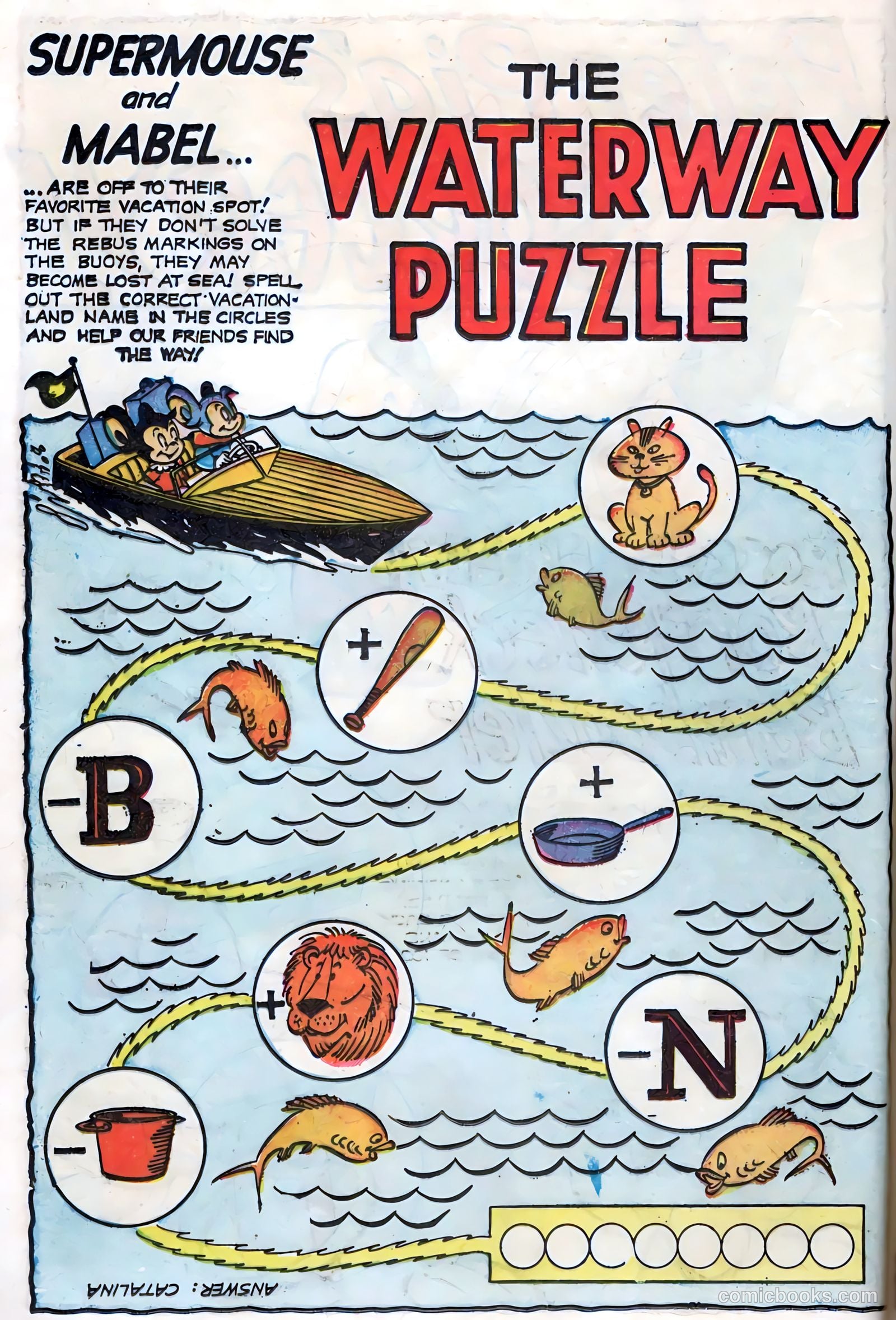 Supermouse, the Big Cheese, Giant Summer Issue #2 (1958) — page 36 of 84