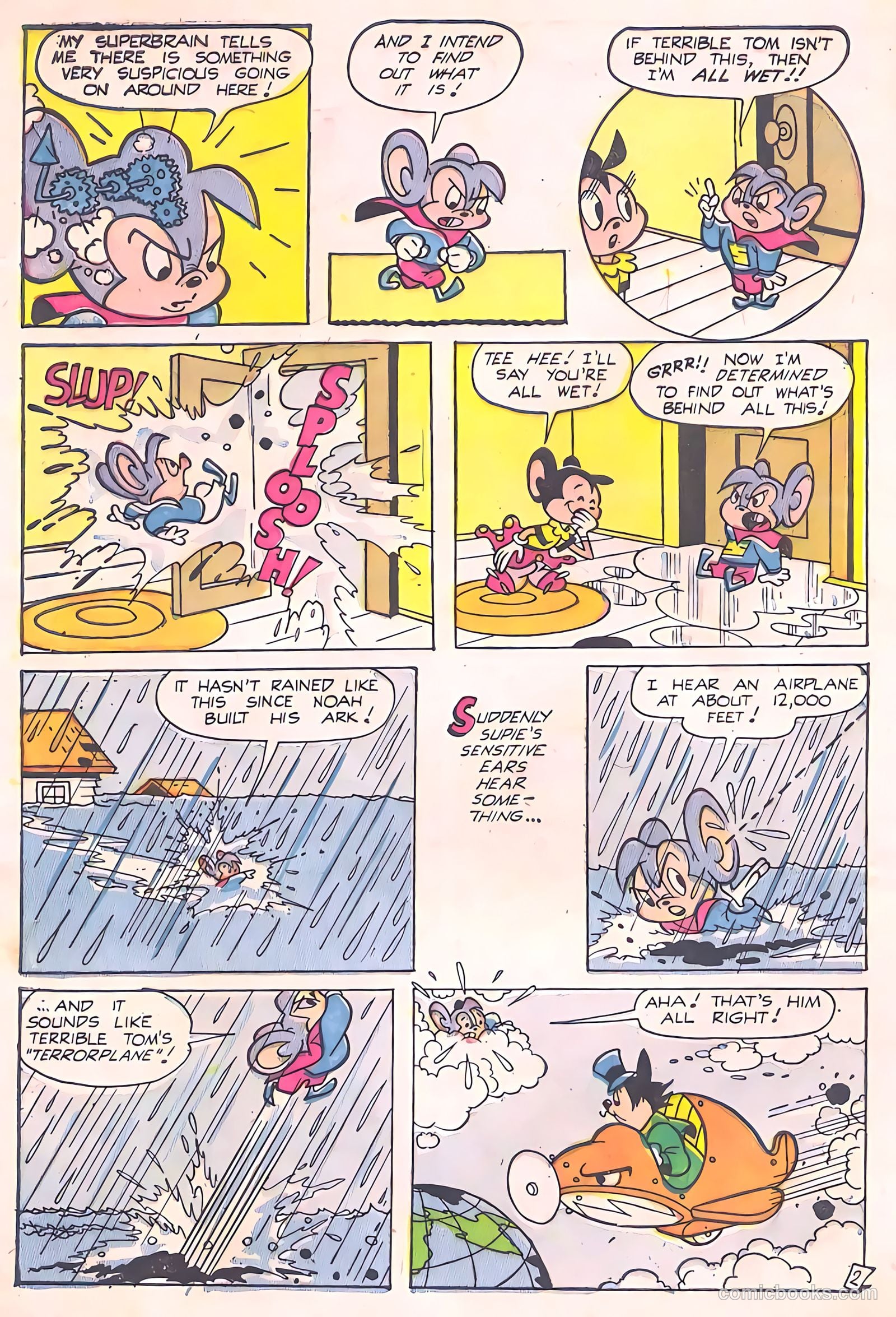 Supermouse, the Big Cheese, Giant Summer Issue #2 (1958) — page 52 of 84