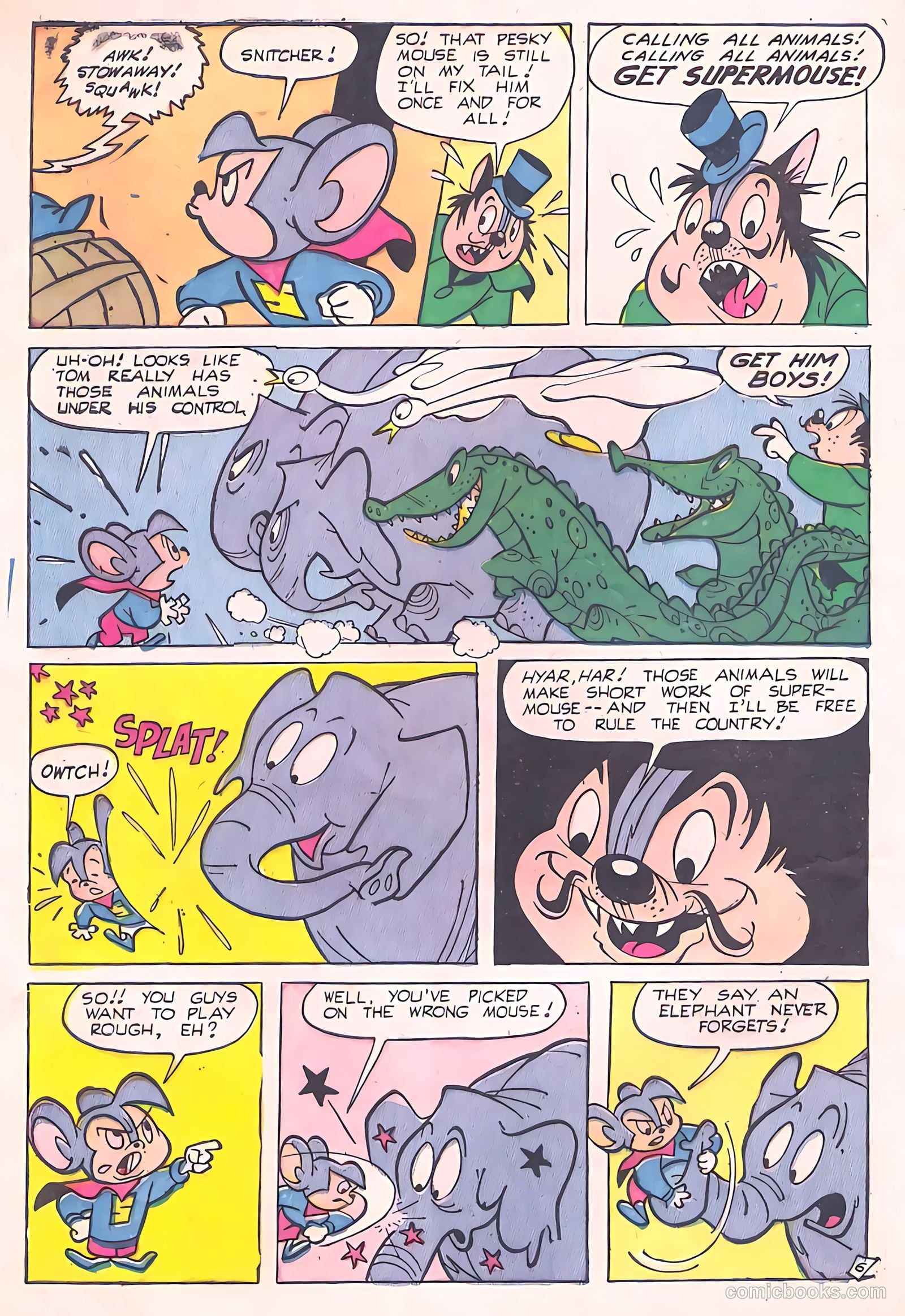 Supermouse, the Big Cheese, Giant Summer Issue #2 (1958) — page 56 of 84
