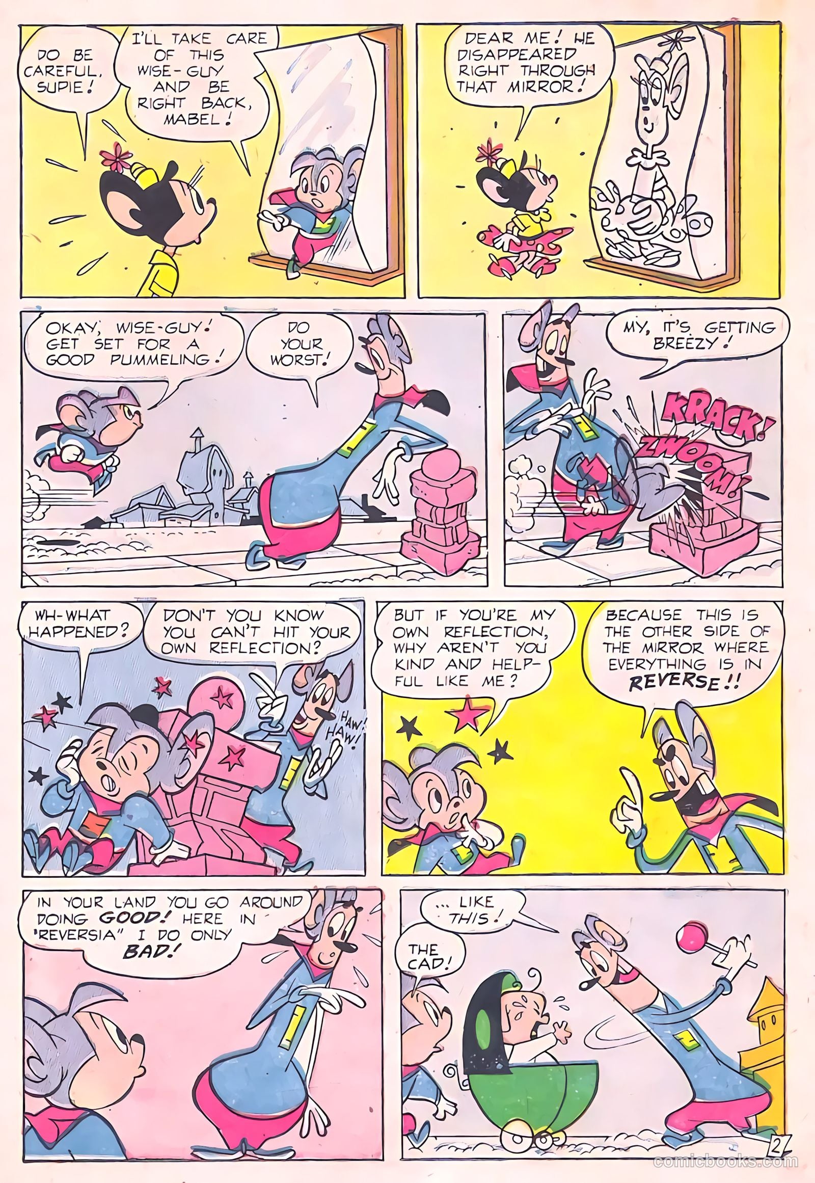 Supermouse, the Big Cheese, Giant Summer Issue #2 (1958) — page 63 of 84