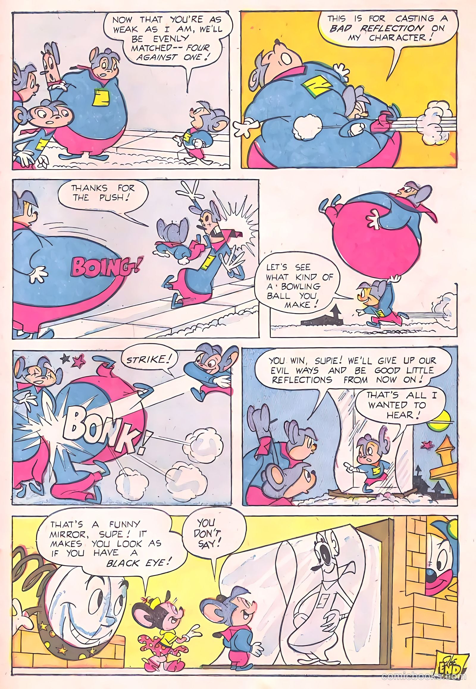 Supermouse, the Big Cheese, Giant Summer Issue #2 (1958) — page 67 of 84