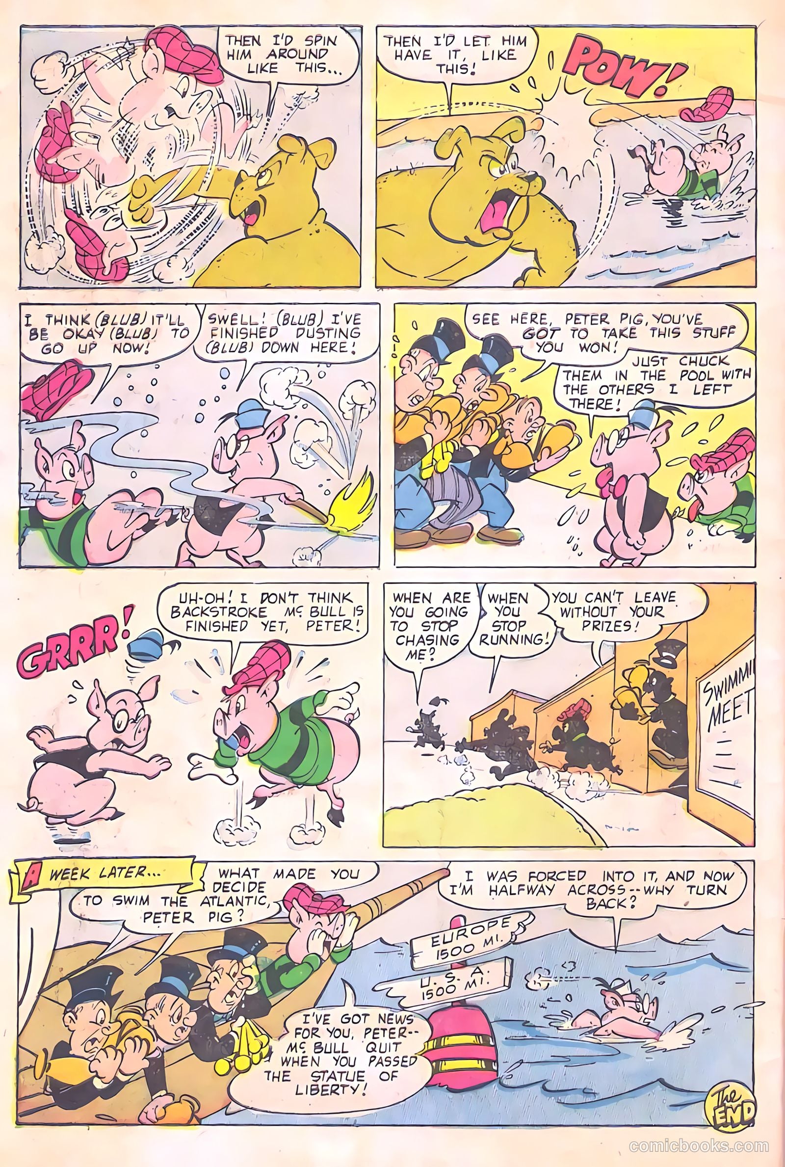 Supermouse, the Big Cheese, Giant Summer Issue #2 (1958) — page 82 of 84