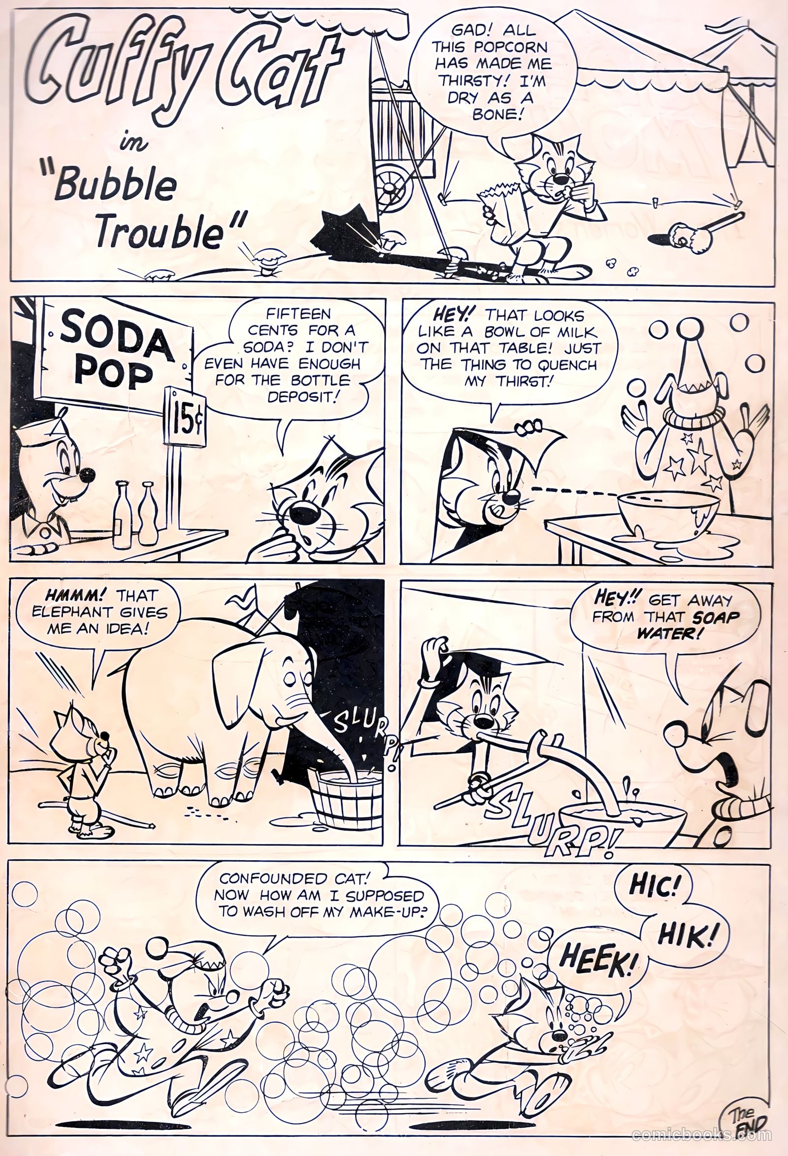 Supermouse, the Big Cheese, Giant Summer Issue #2 (1958) — page 83 of 84