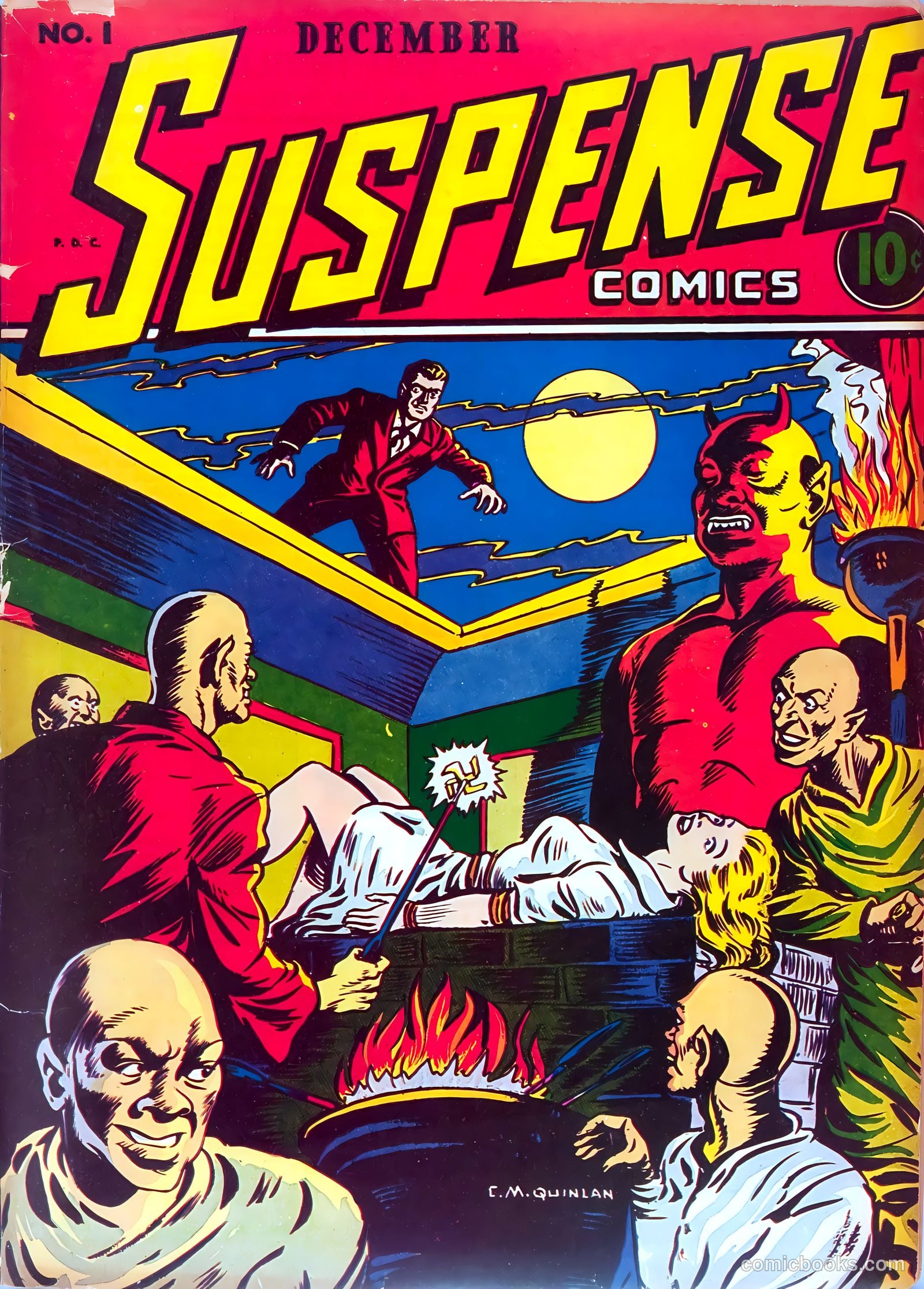 Suspense Comics #1
