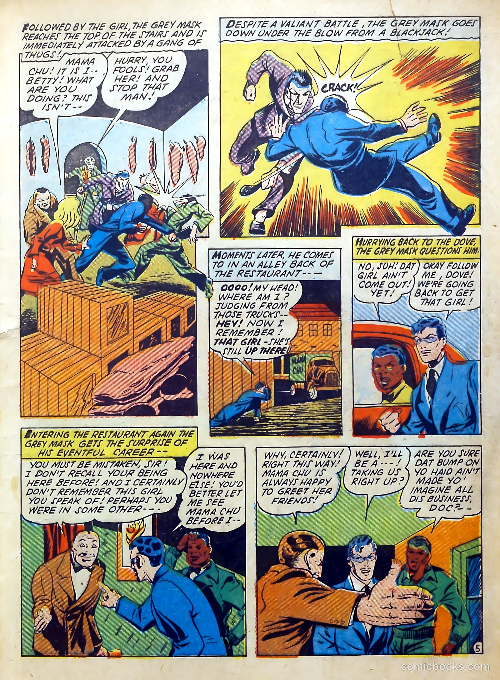 Suspense Comics #1 (1943) — page 6 of 52