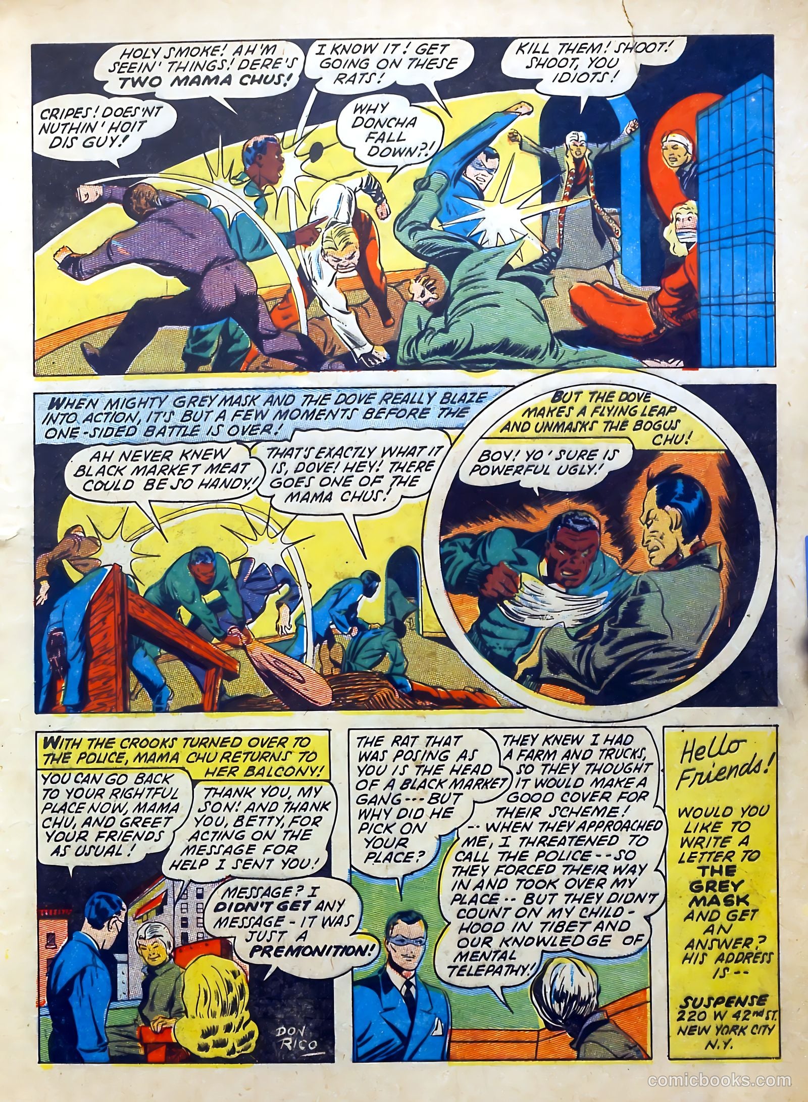 Suspense Comics #1 (1943) — page 8 of 52