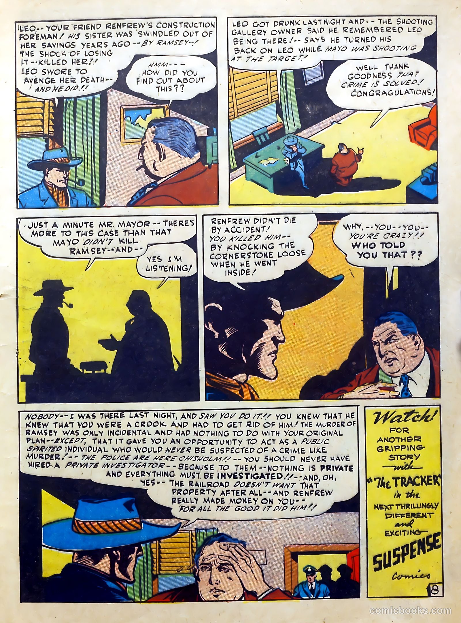 Suspense Comics #1 (1943) — page 16 of 52
