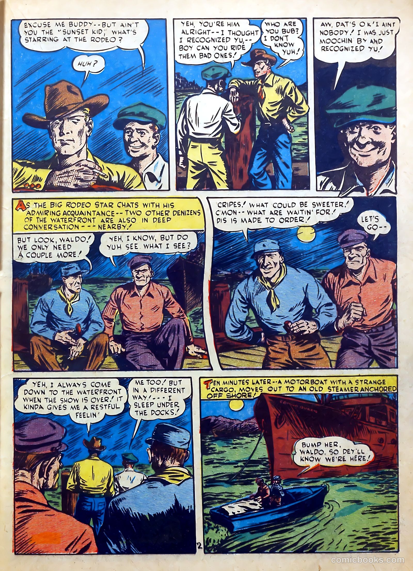 Suspense Comics #1 (1943) — page 32 of 52