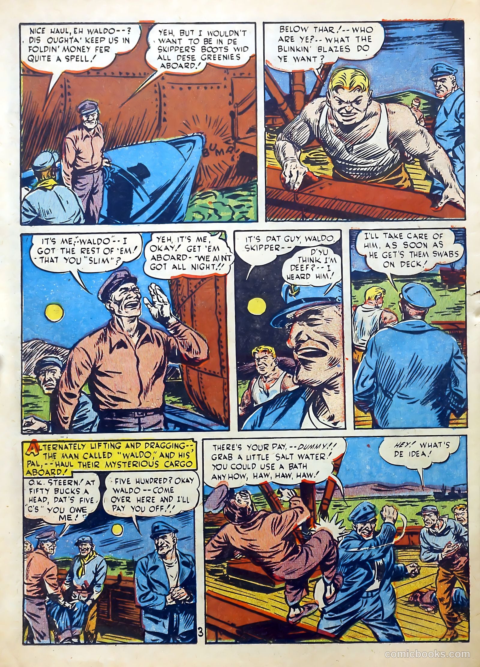 Suspense Comics #1 (1943) — page 33 of 52