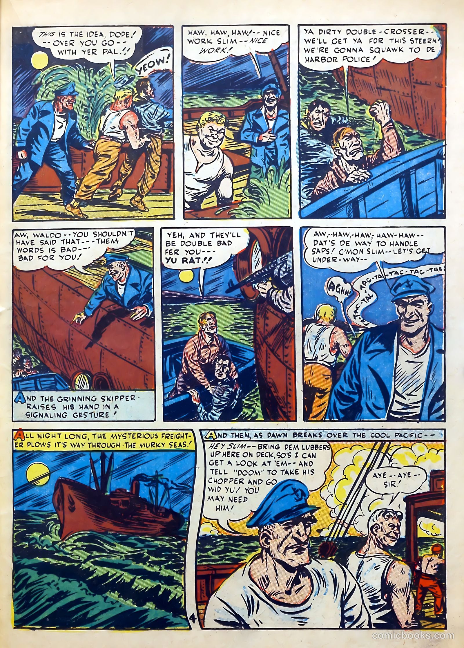 Suspense Comics #1 (1943) — page 34 of 52