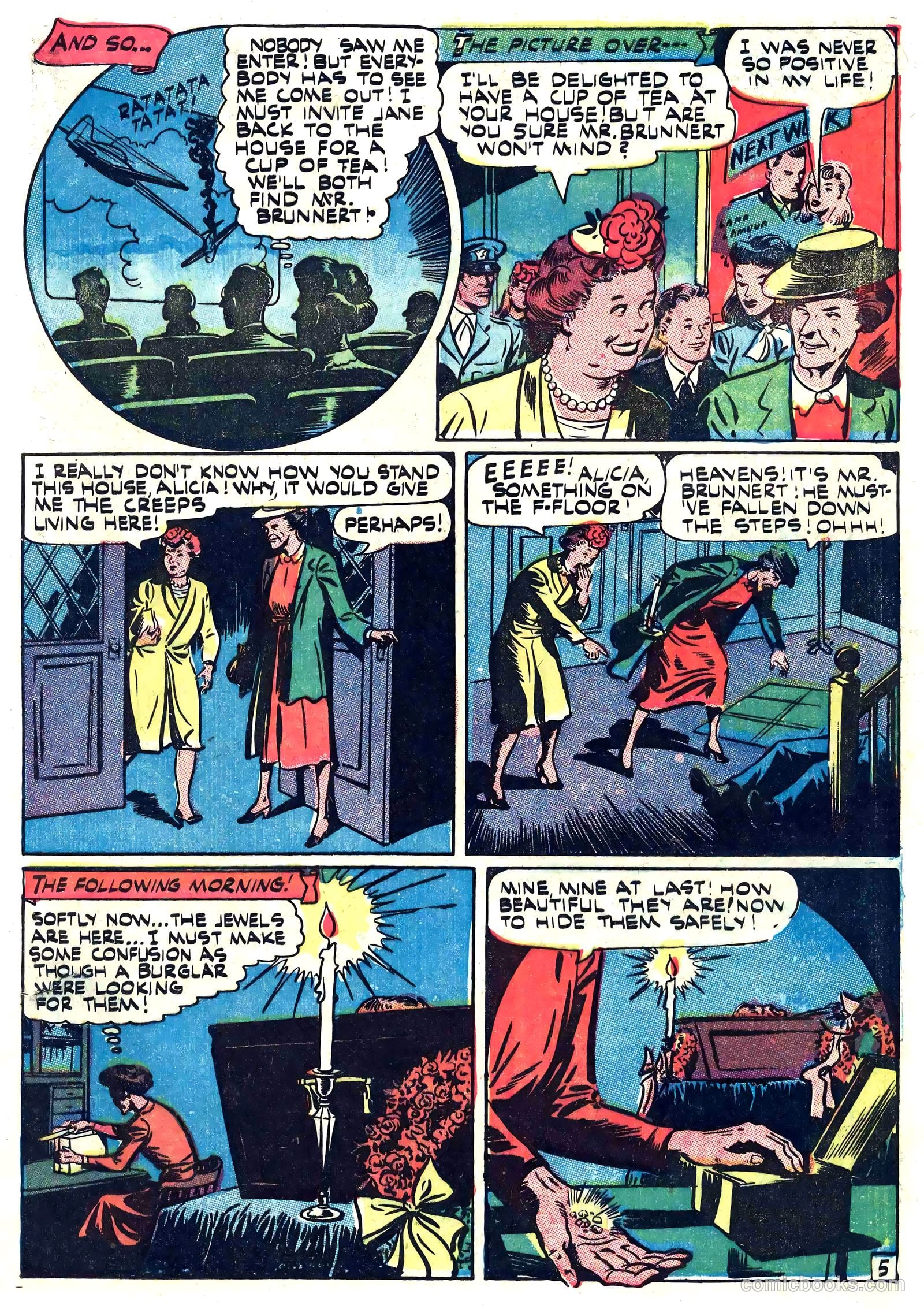Suspense Comics #10 (1945) — page 6 of 50