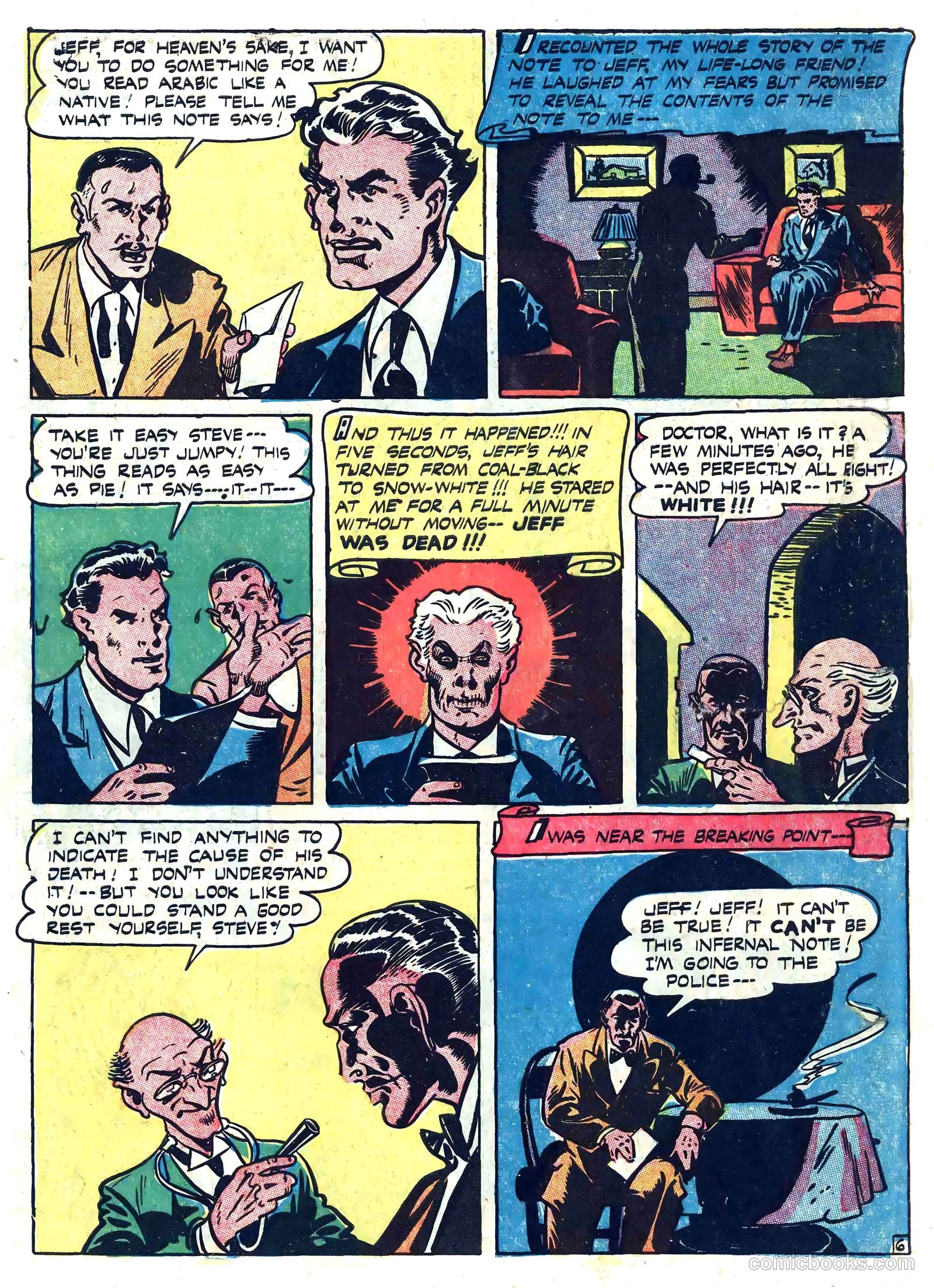Suspense Comics #10 (1945) — page 47 of 50