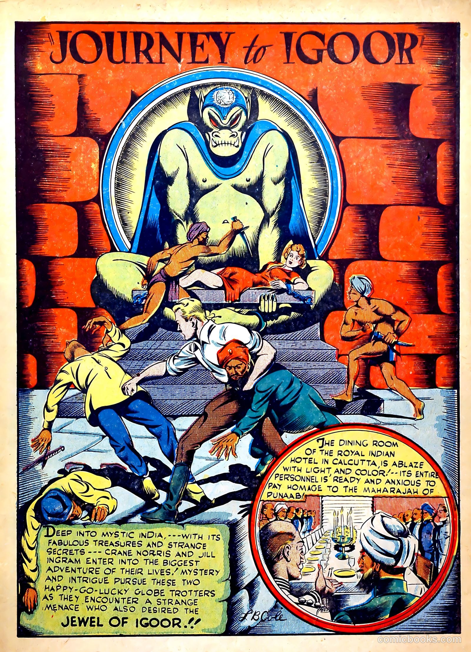 Suspense Comics #2 (1944) — page 2 of 58