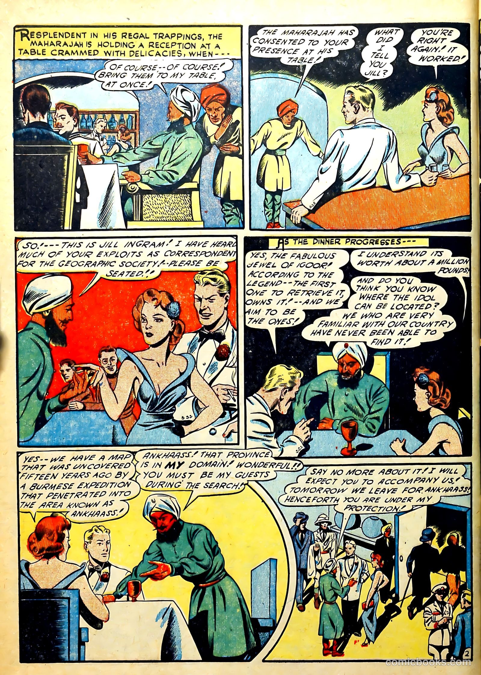 Suspense Comics #2 (1944) — page 3 of 58
