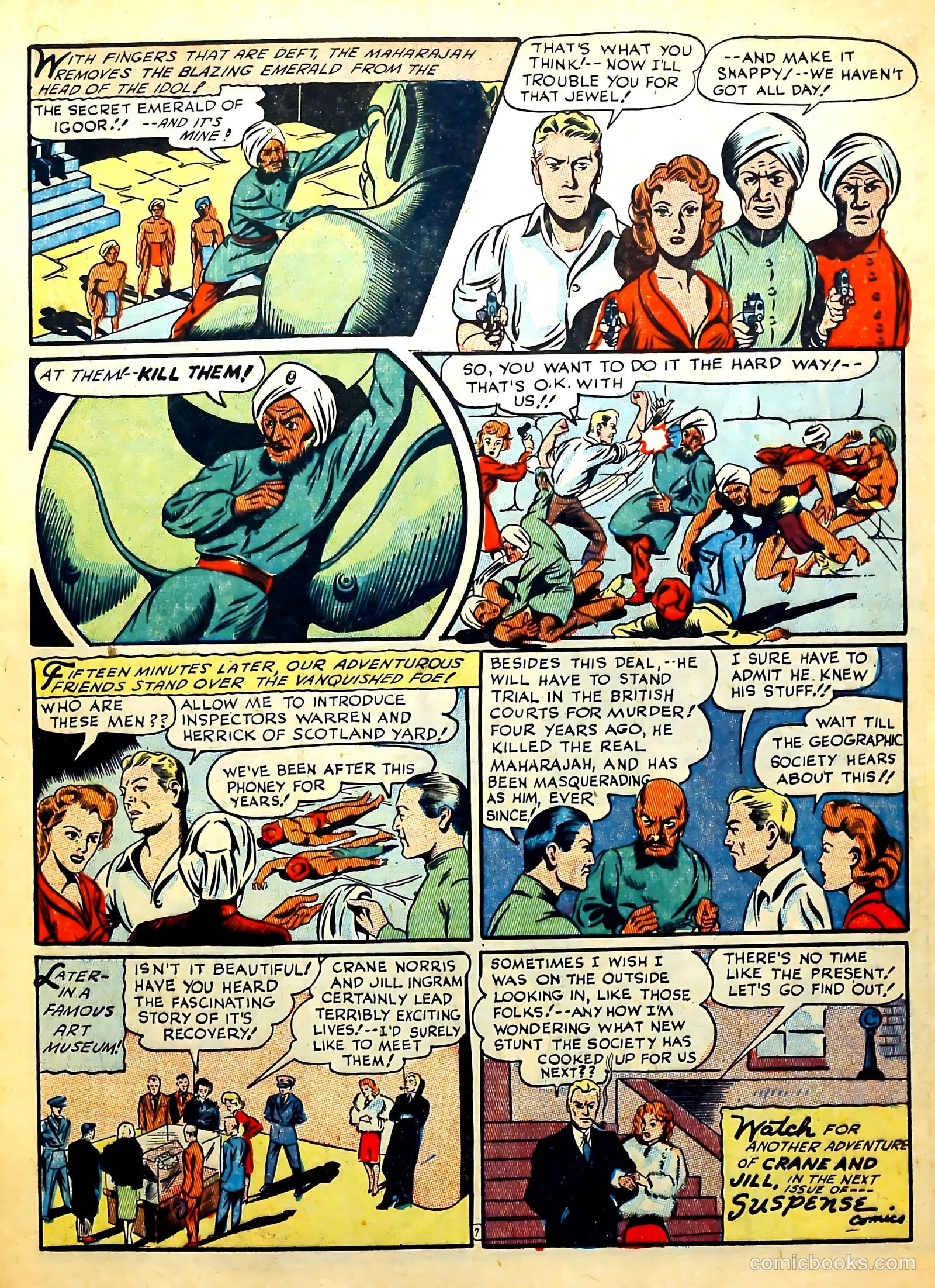 Suspense Comics #2 (1944) — page 8 of 58