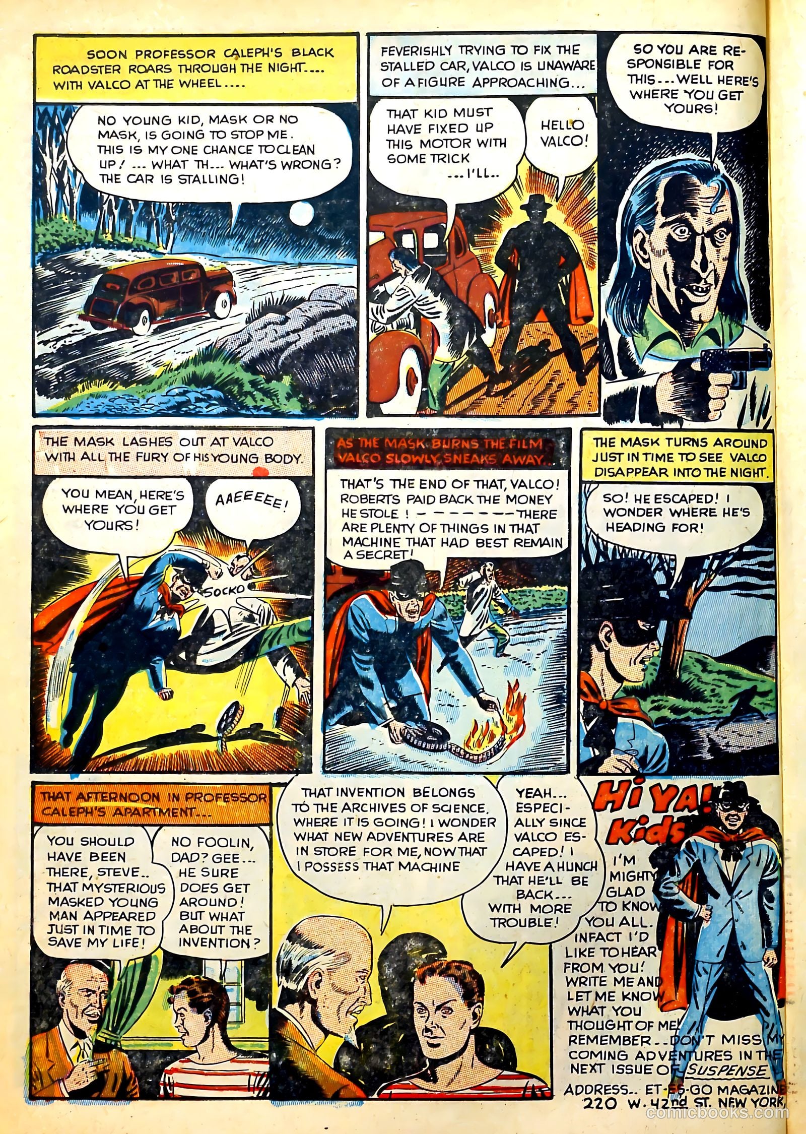 Suspense Comics #2 (1944) — page 23 of 58