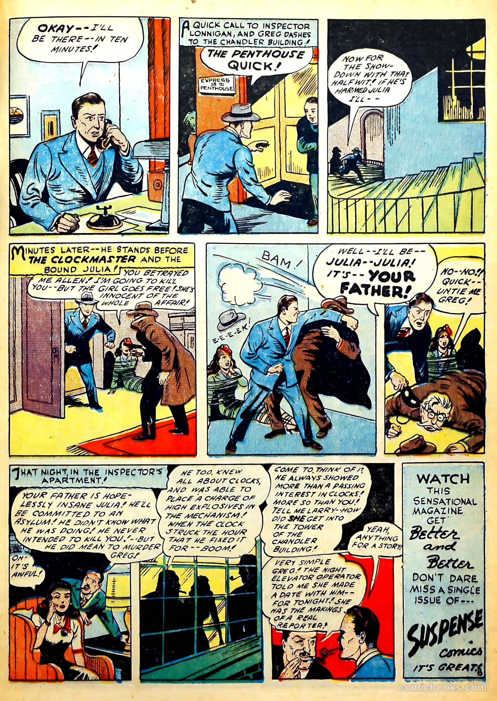 Suspense Comics #2 (1944) — page 32 of 58