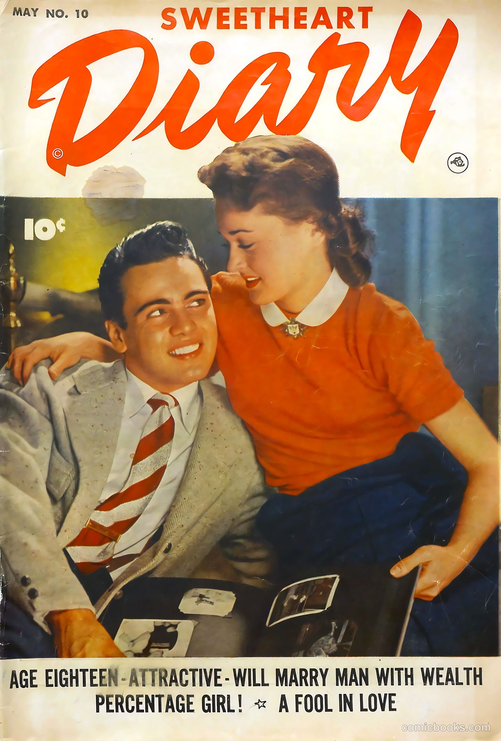 Sweetheart Diary #10 (1952) — page 1 of 36