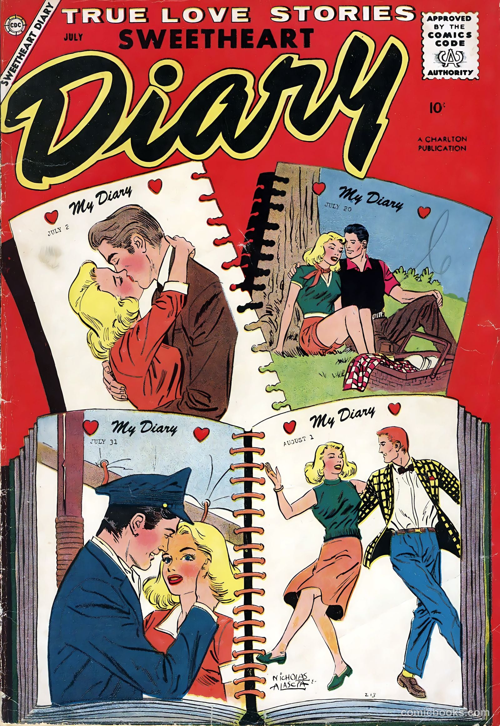 Sweetheart Diary #42 cover