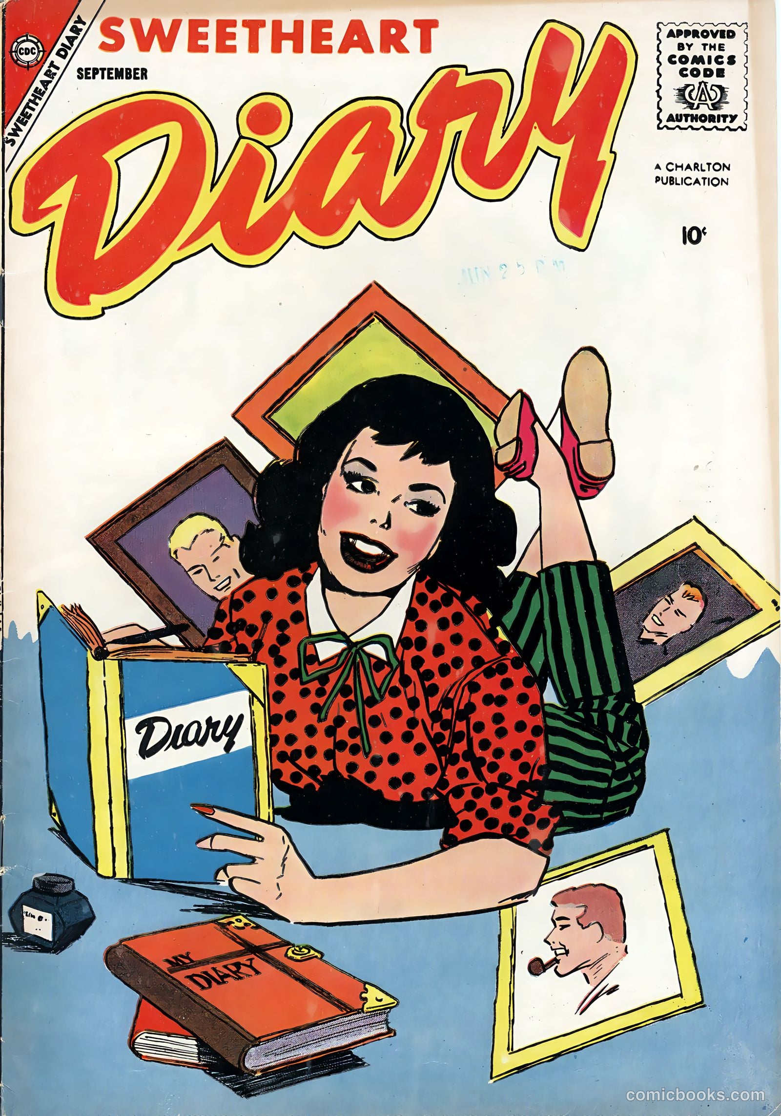 Sweetheart Diary #43 (1958) — page 1 of 36