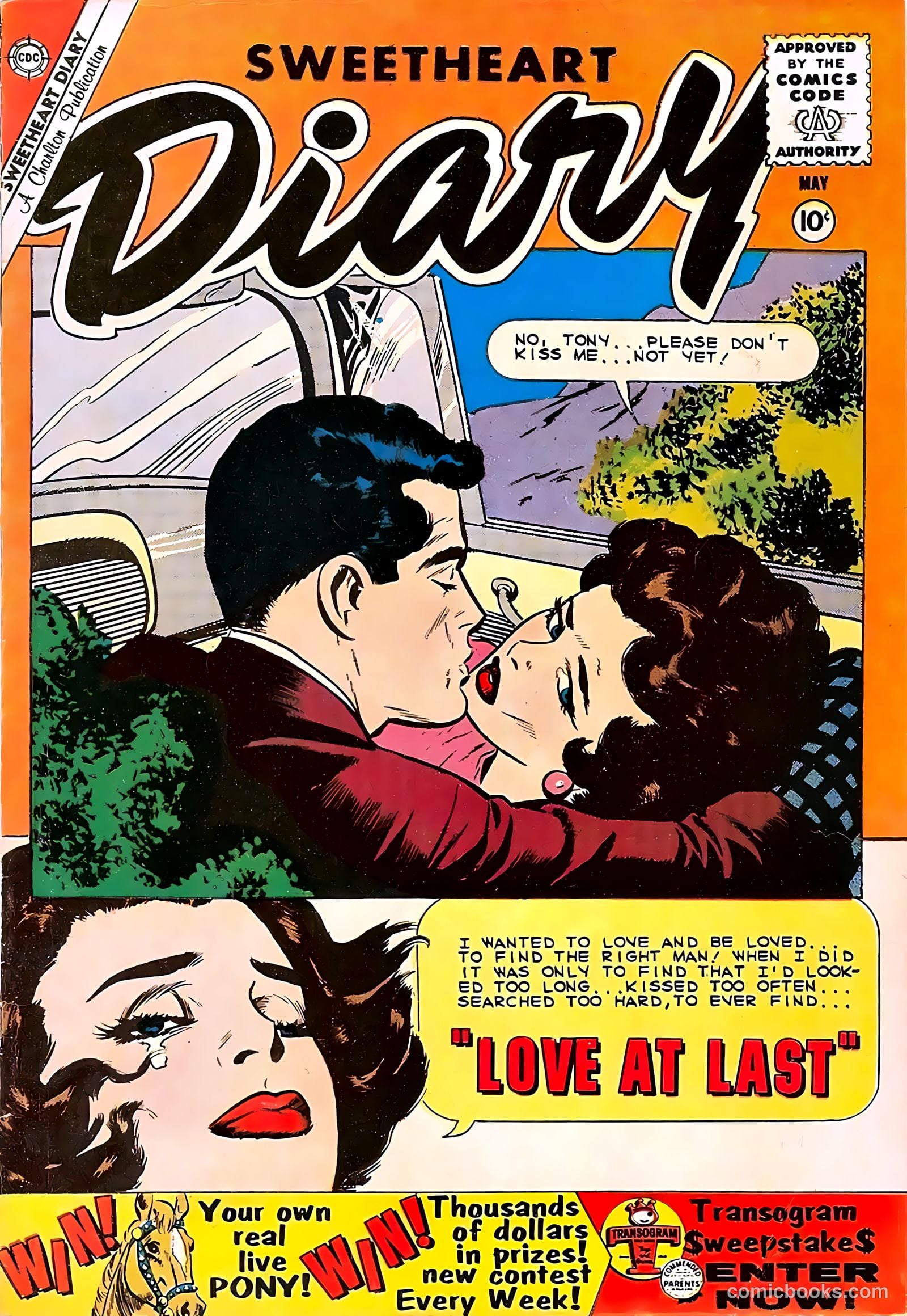 Sweetheart Diary #52 cover