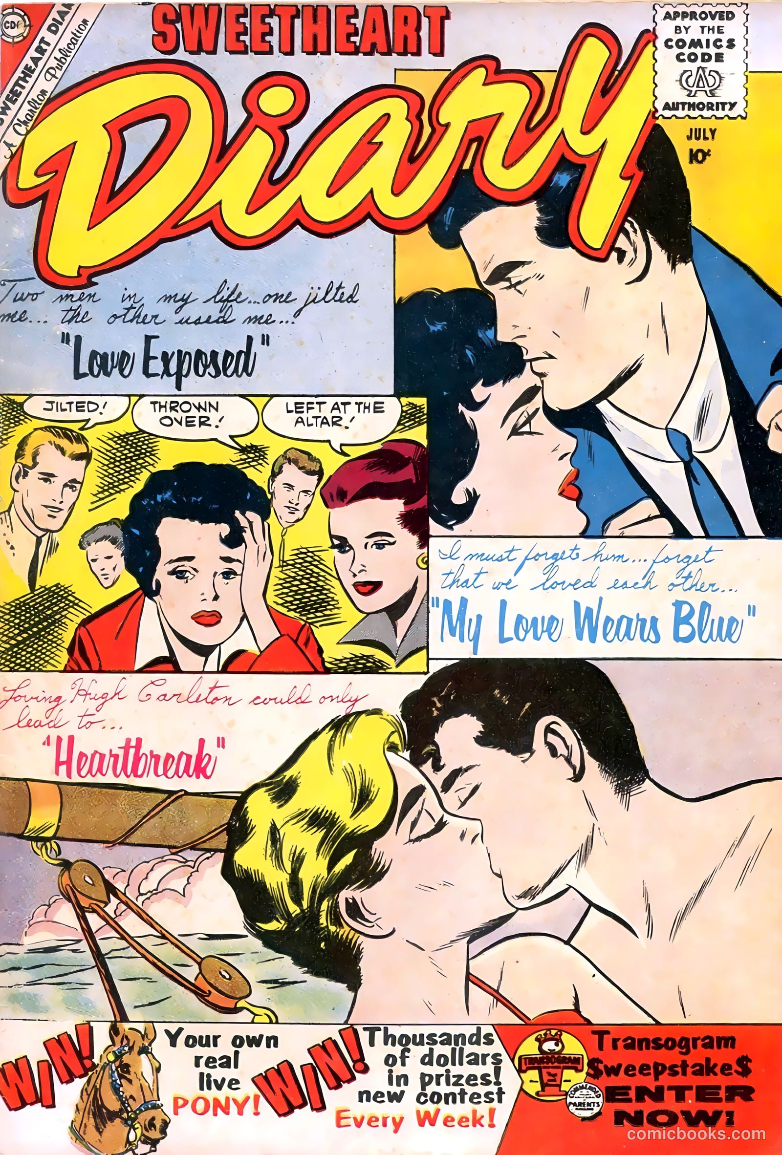 Sweetheart Diary #53 cover