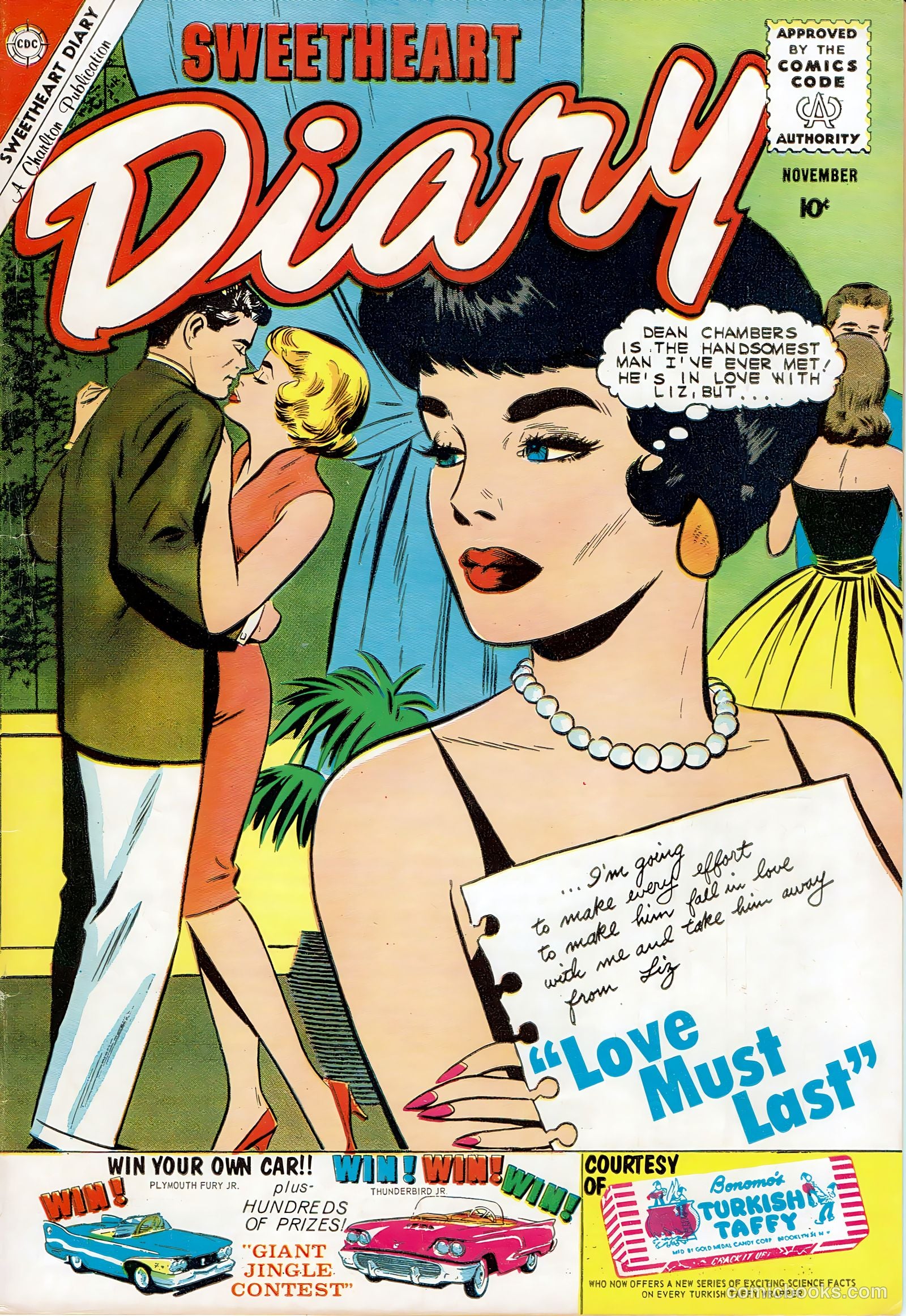 Sweetheart Diary #55 cover