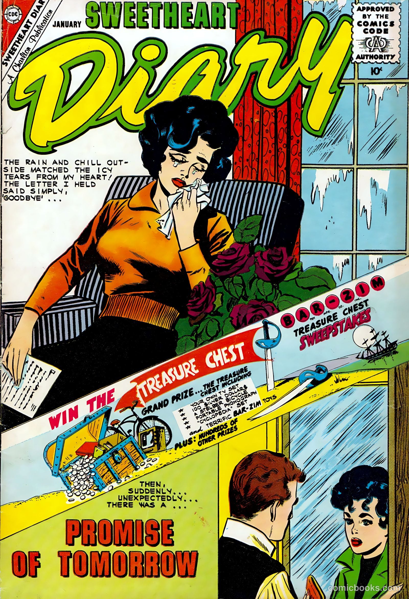 Sweetheart Diary #56 cover