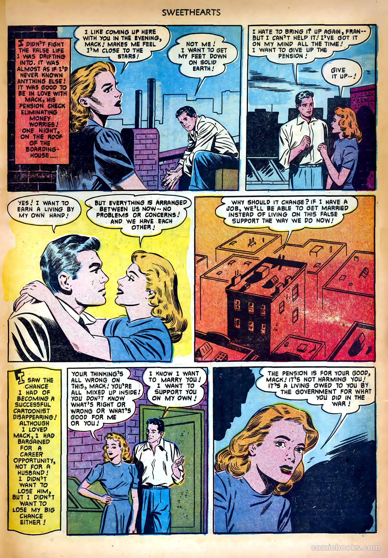 Sweethearts #100 (1951) — page 19 of 36