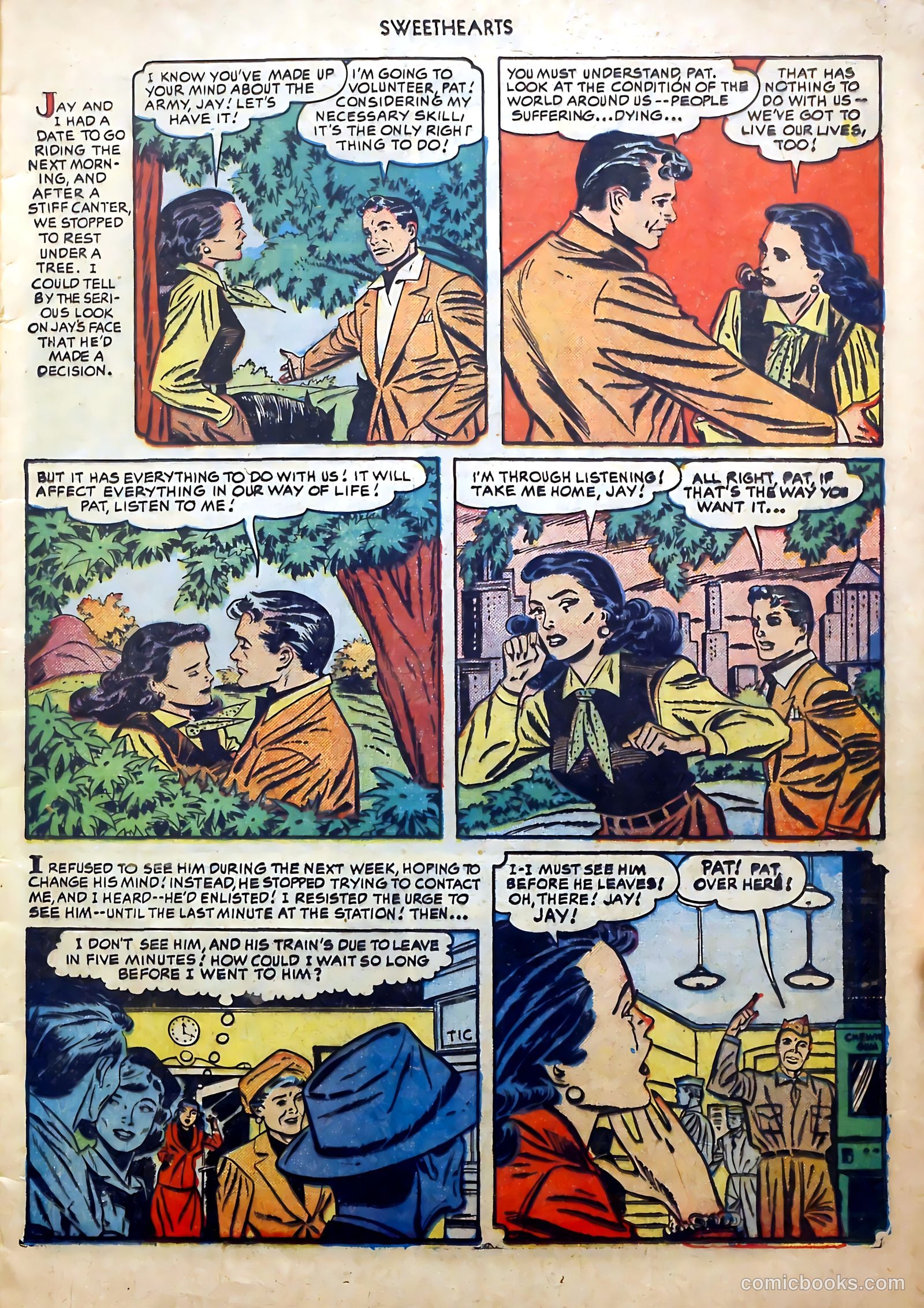 Sweethearts #102 (1951) — page 5 of 36