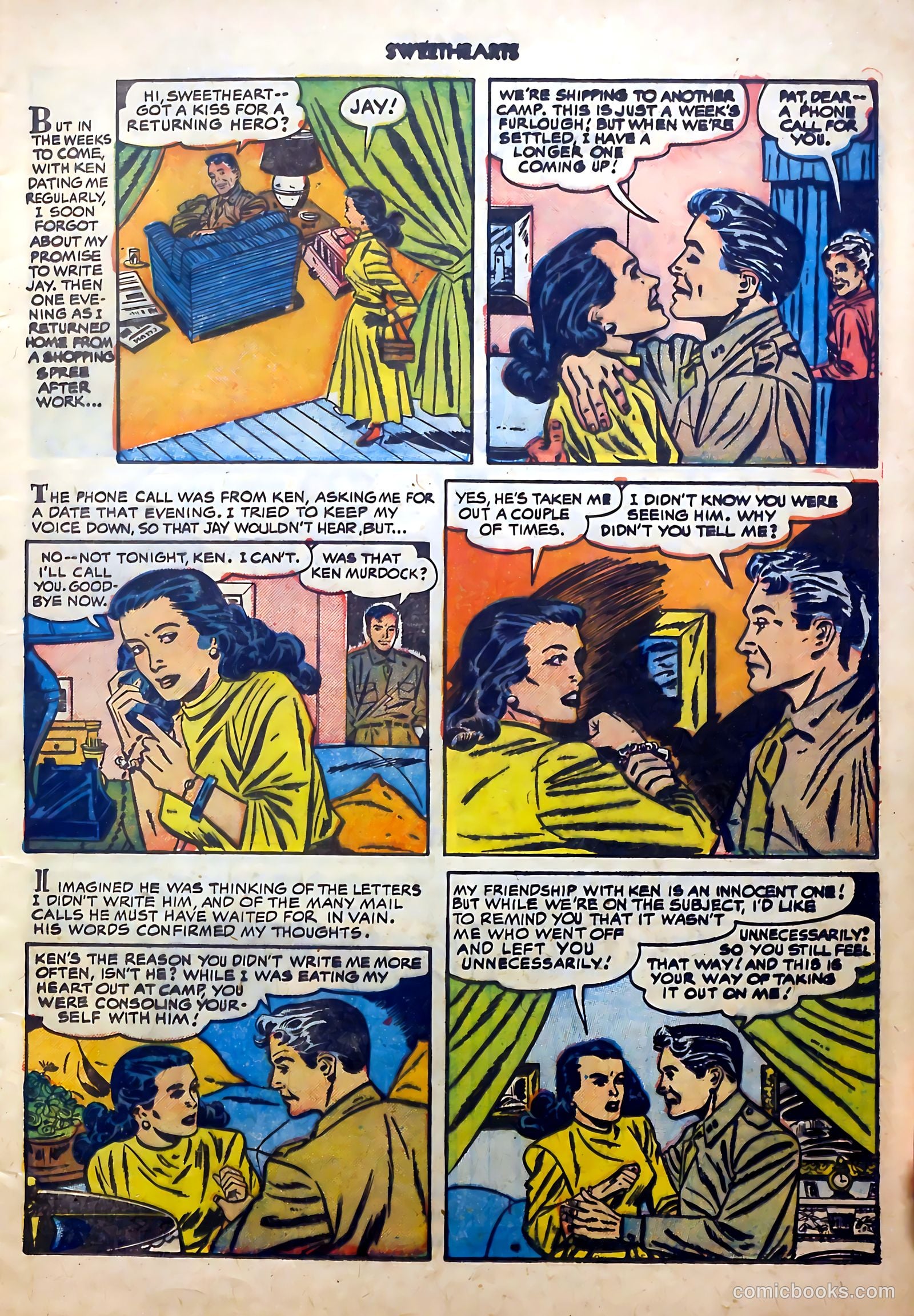 Sweethearts #102 (1951) — page 9 of 36