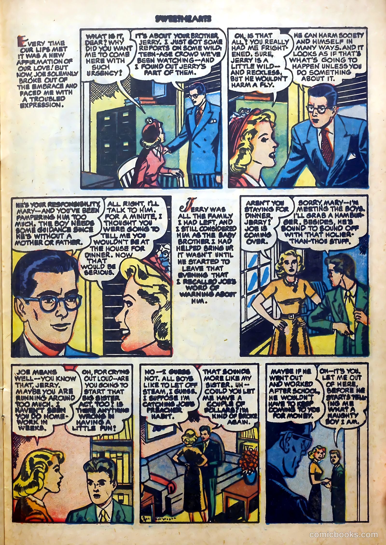 Sweethearts #102 (1951) — page 27 of 36