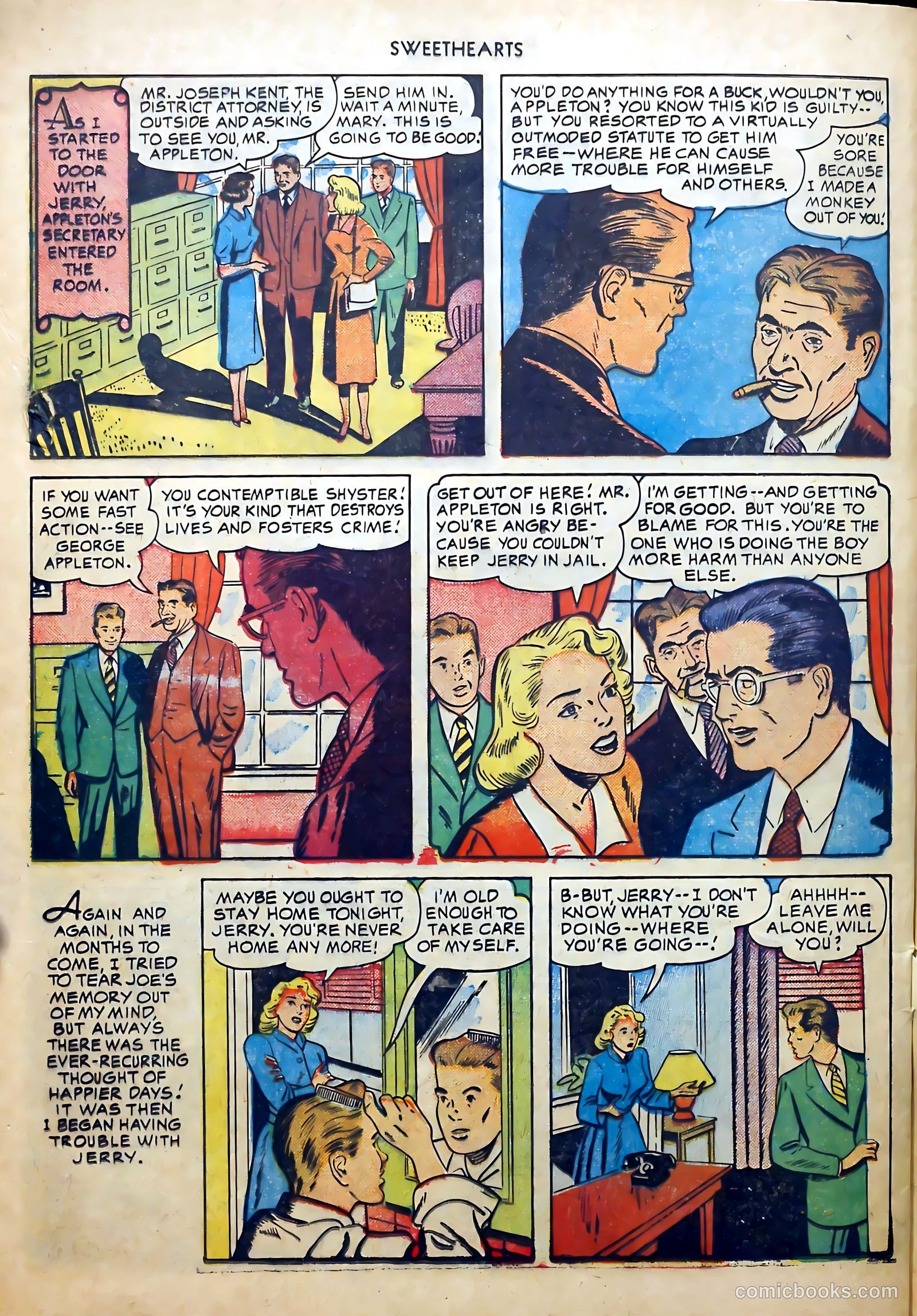 Sweethearts #102 (1951) — page 32 of 36