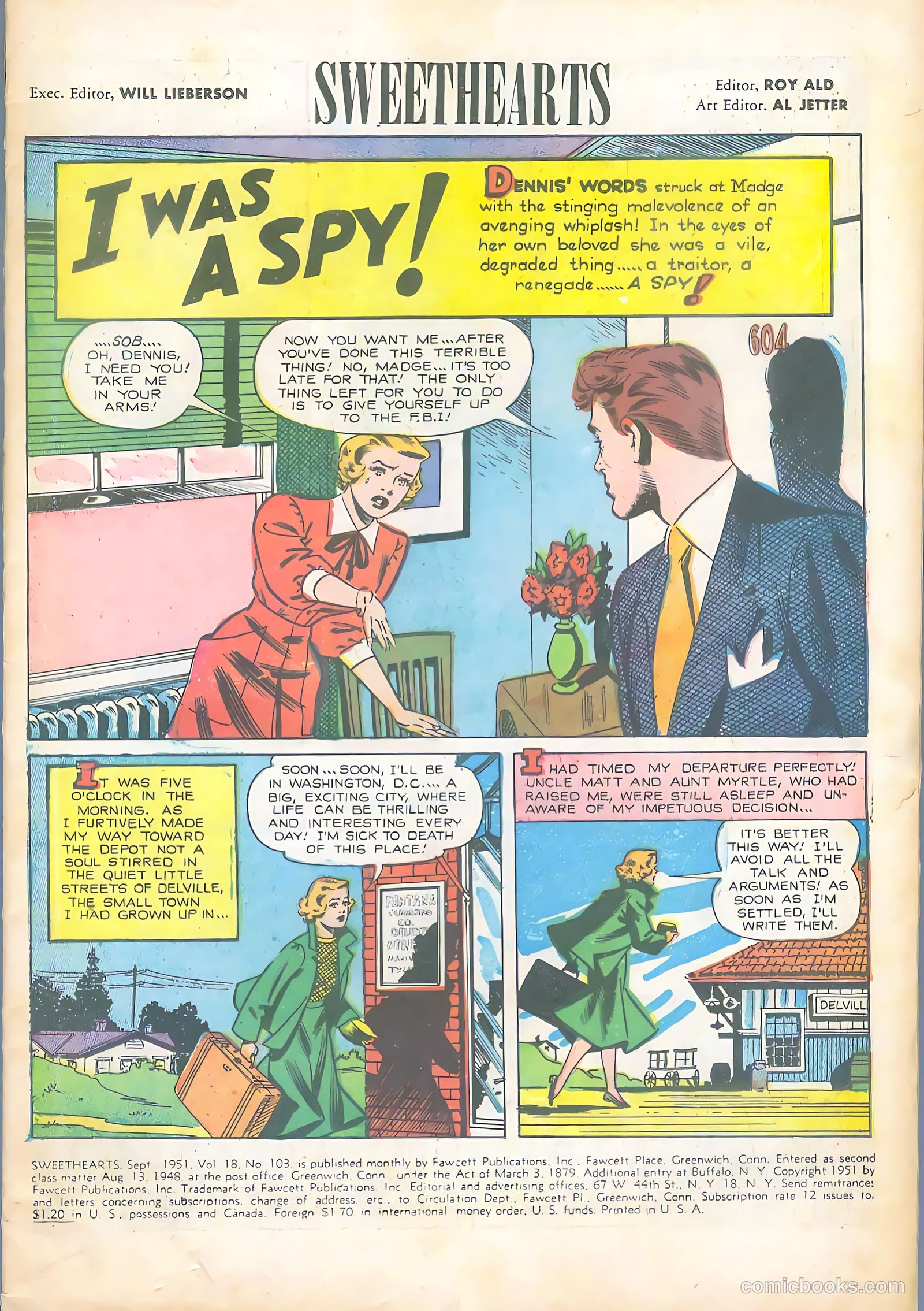 Sweethearts #103 (1951) — page 3