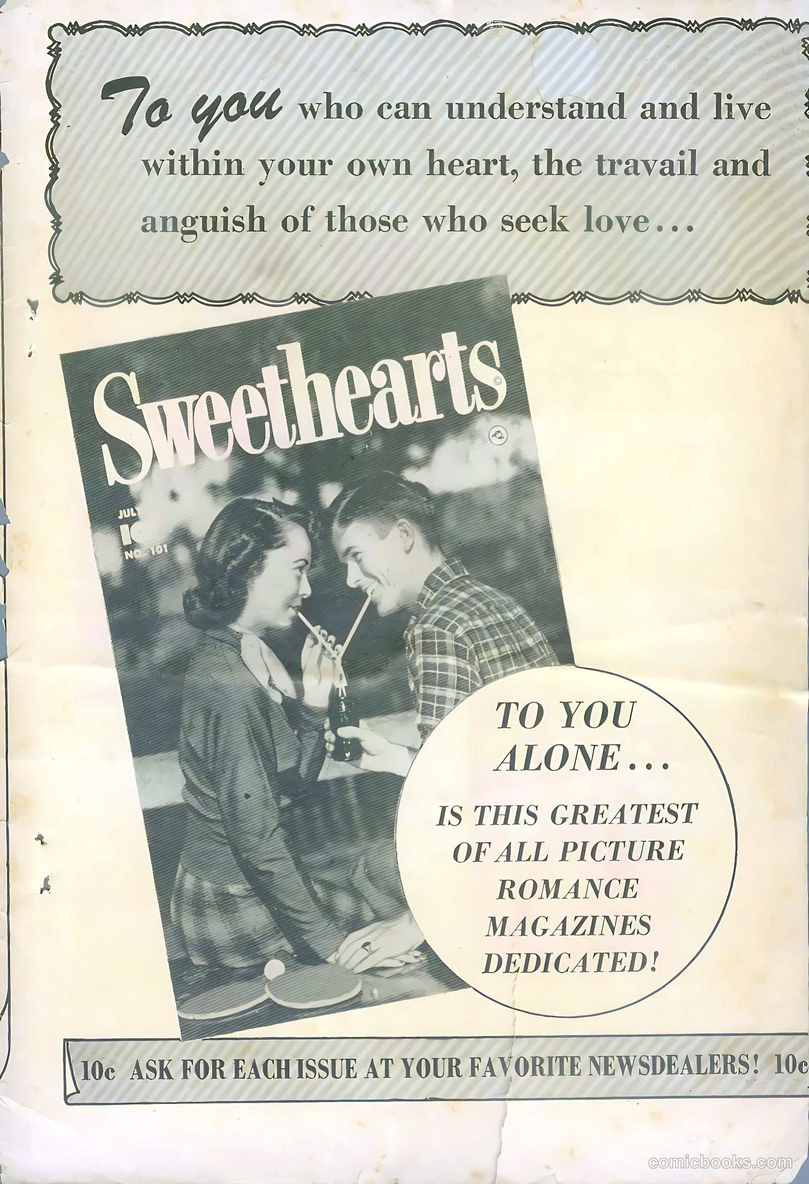Sweethearts #103 (1951) — page 35 of 36