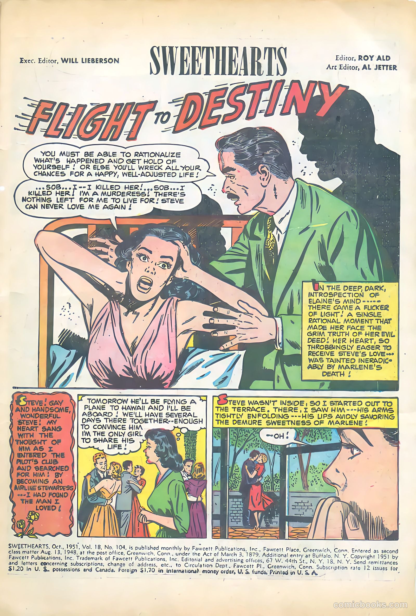 Sweethearts #104 (1951) — page 3 of 36