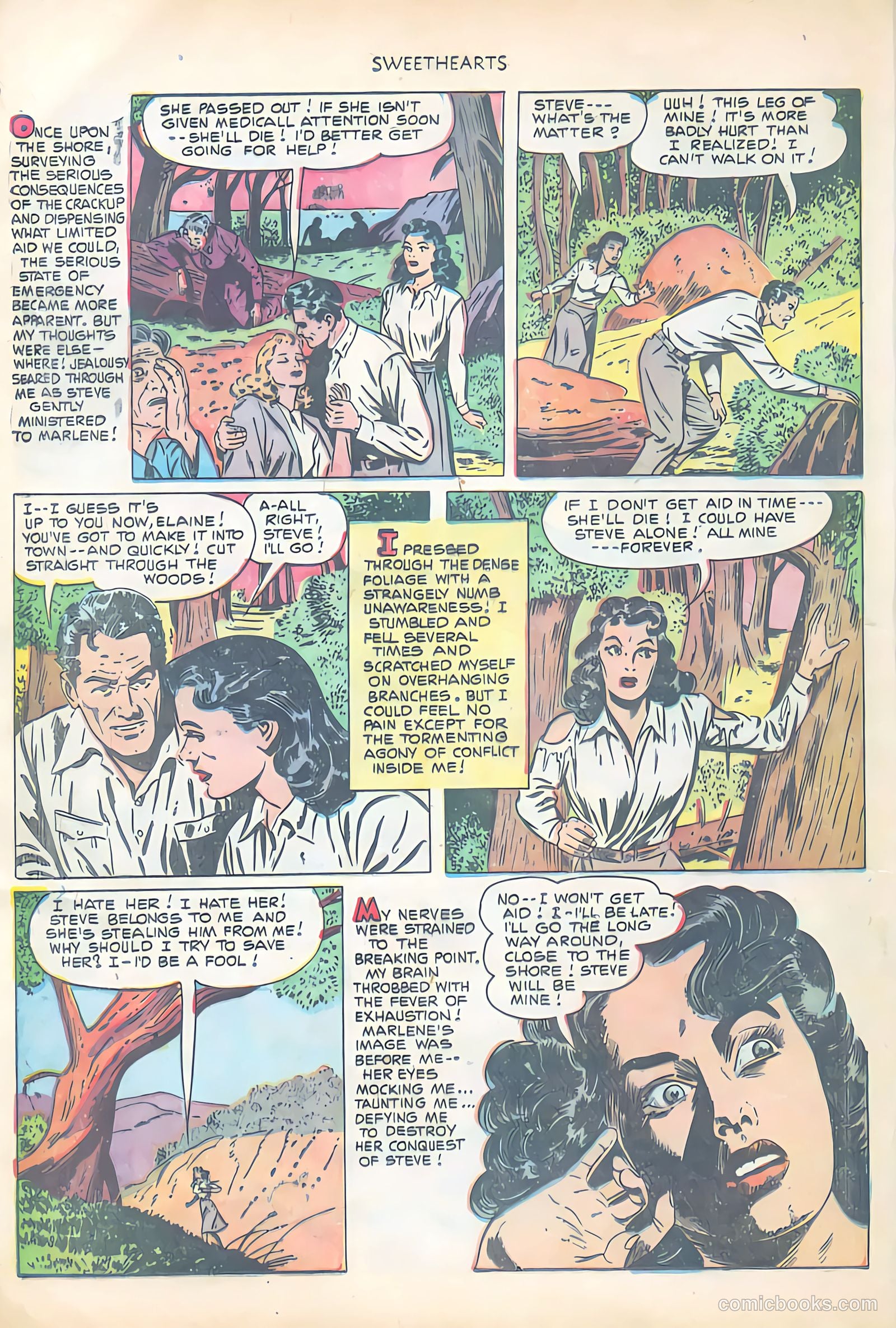 Sweethearts #104 (1951) — page 8 of 36