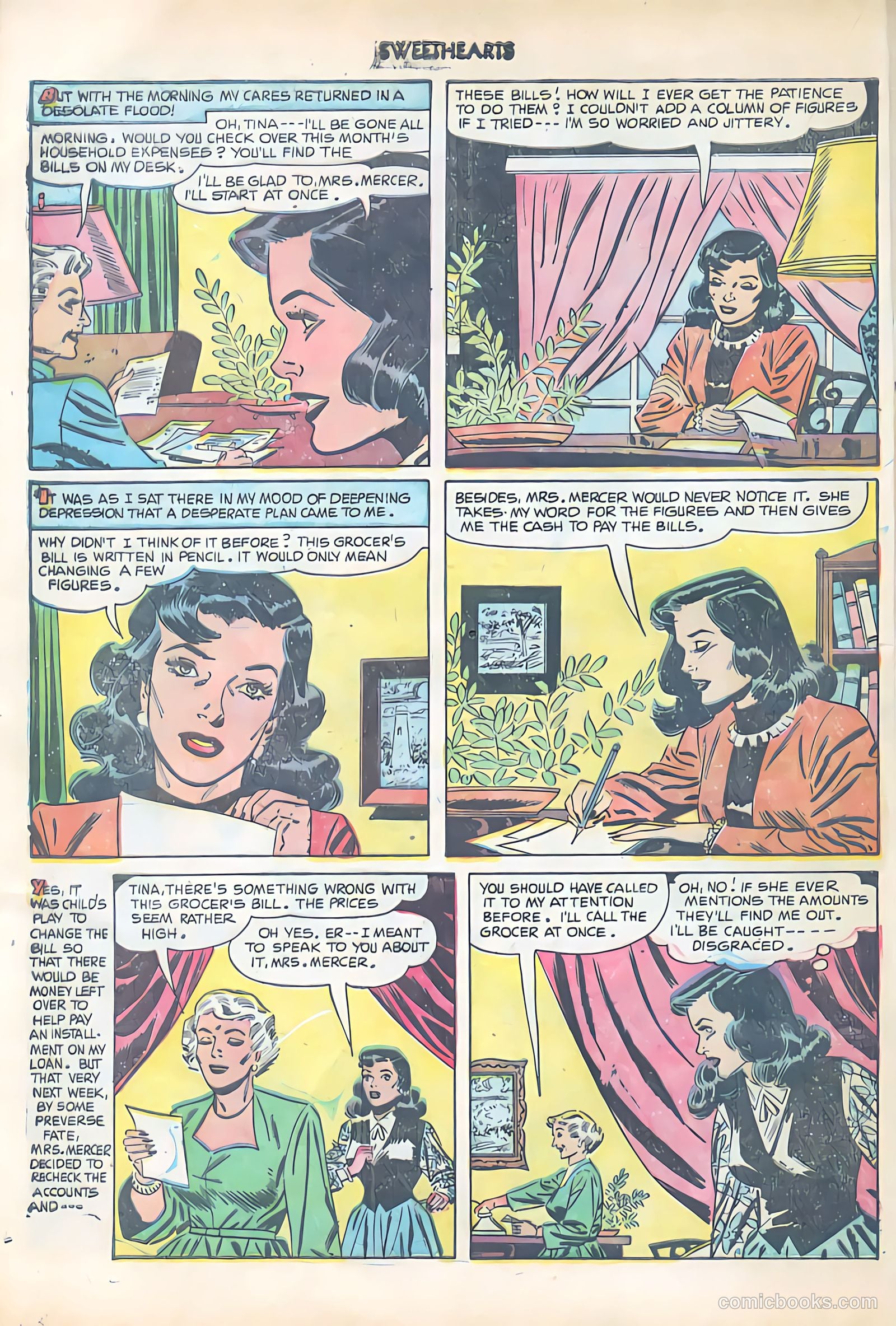 Sweethearts #104 (1951) — page 16 of 36