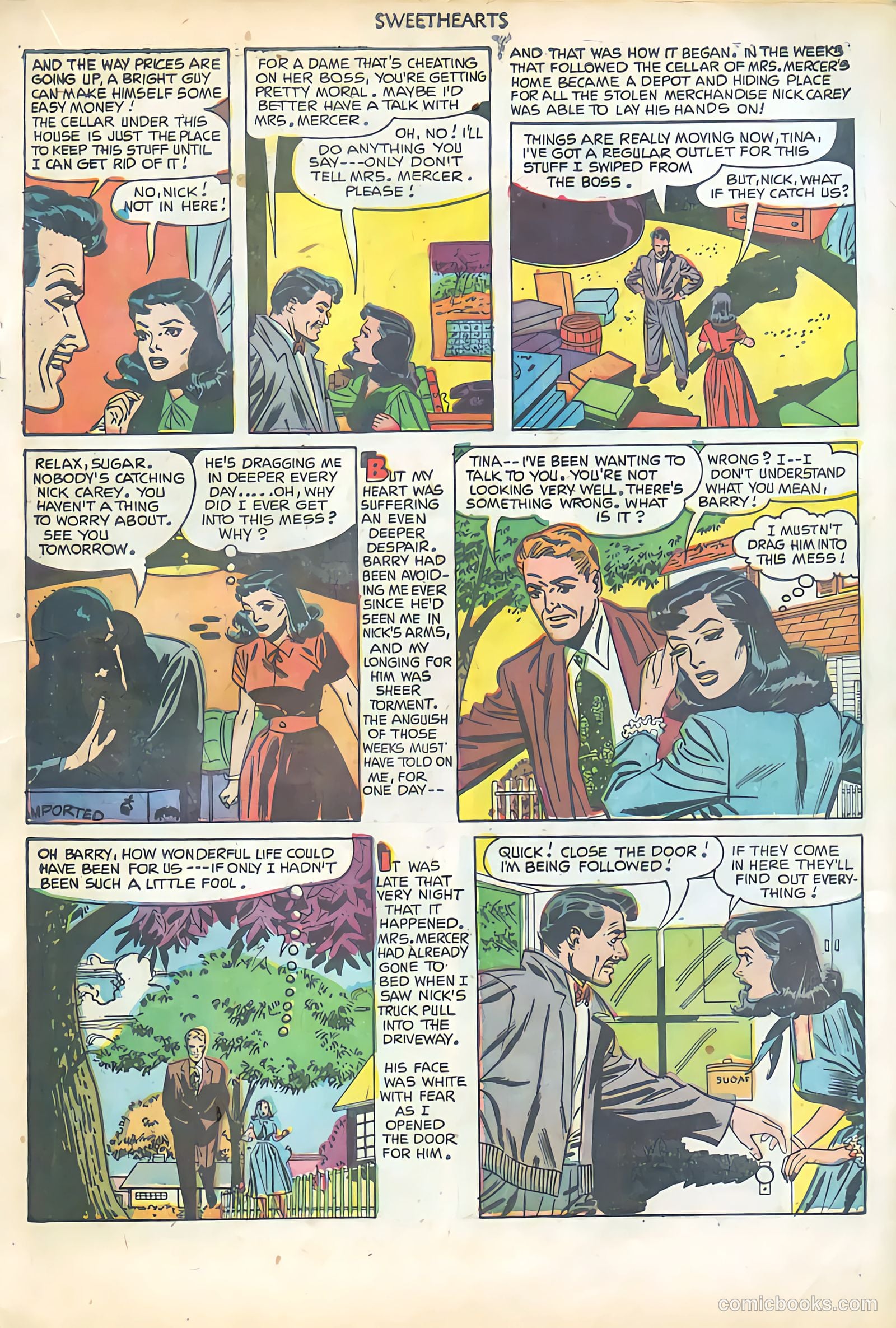 Sweethearts #104 (1951) — page 19 of 36
