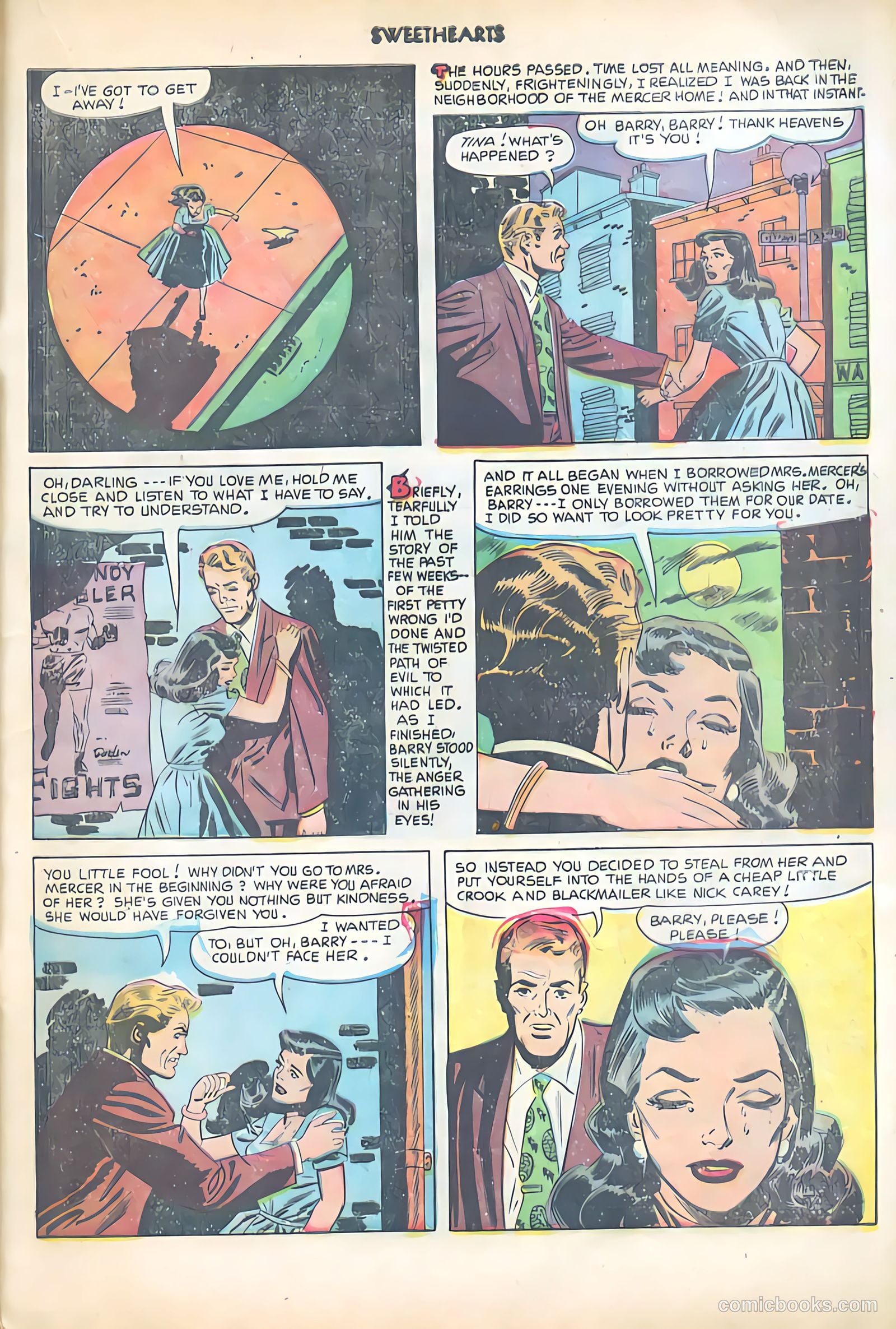 Sweethearts #104 (1951) — page 21 of 36