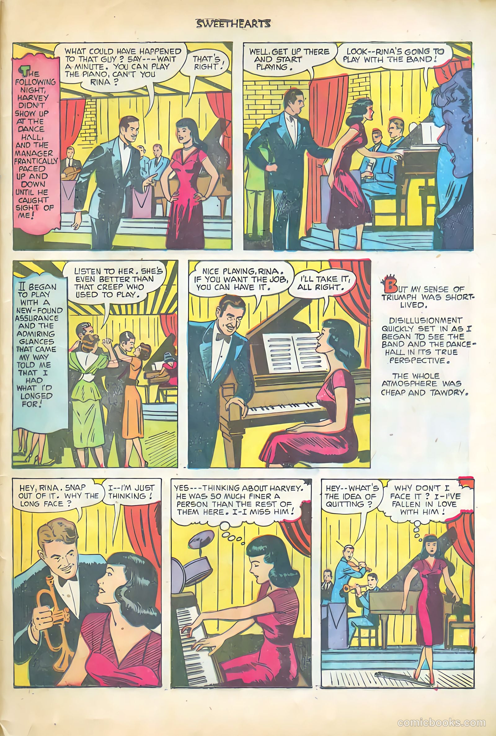 Sweethearts #104 (1951) — page 33 of 36