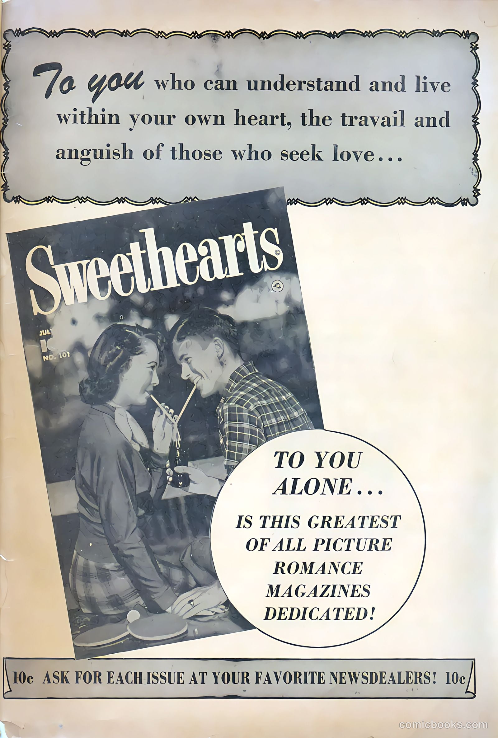 Sweethearts #104 (1951) — page 35 of 36