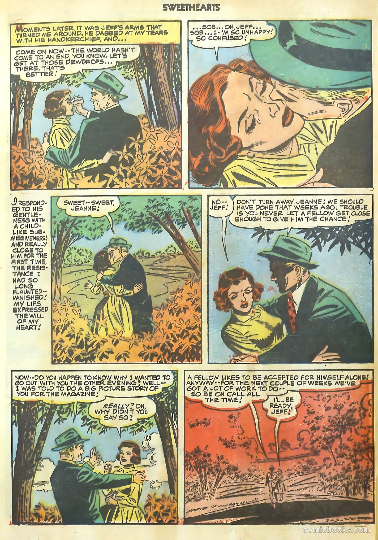 Sweethearts #105 (1951) — page 9 of 36