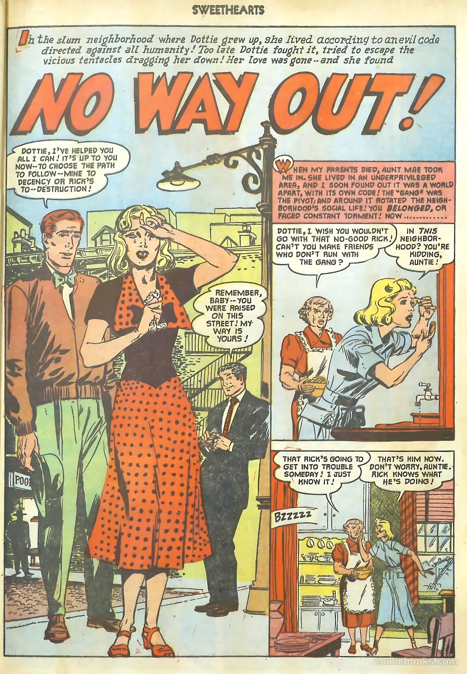 Sweethearts #105 (1951) — page 25 of 36