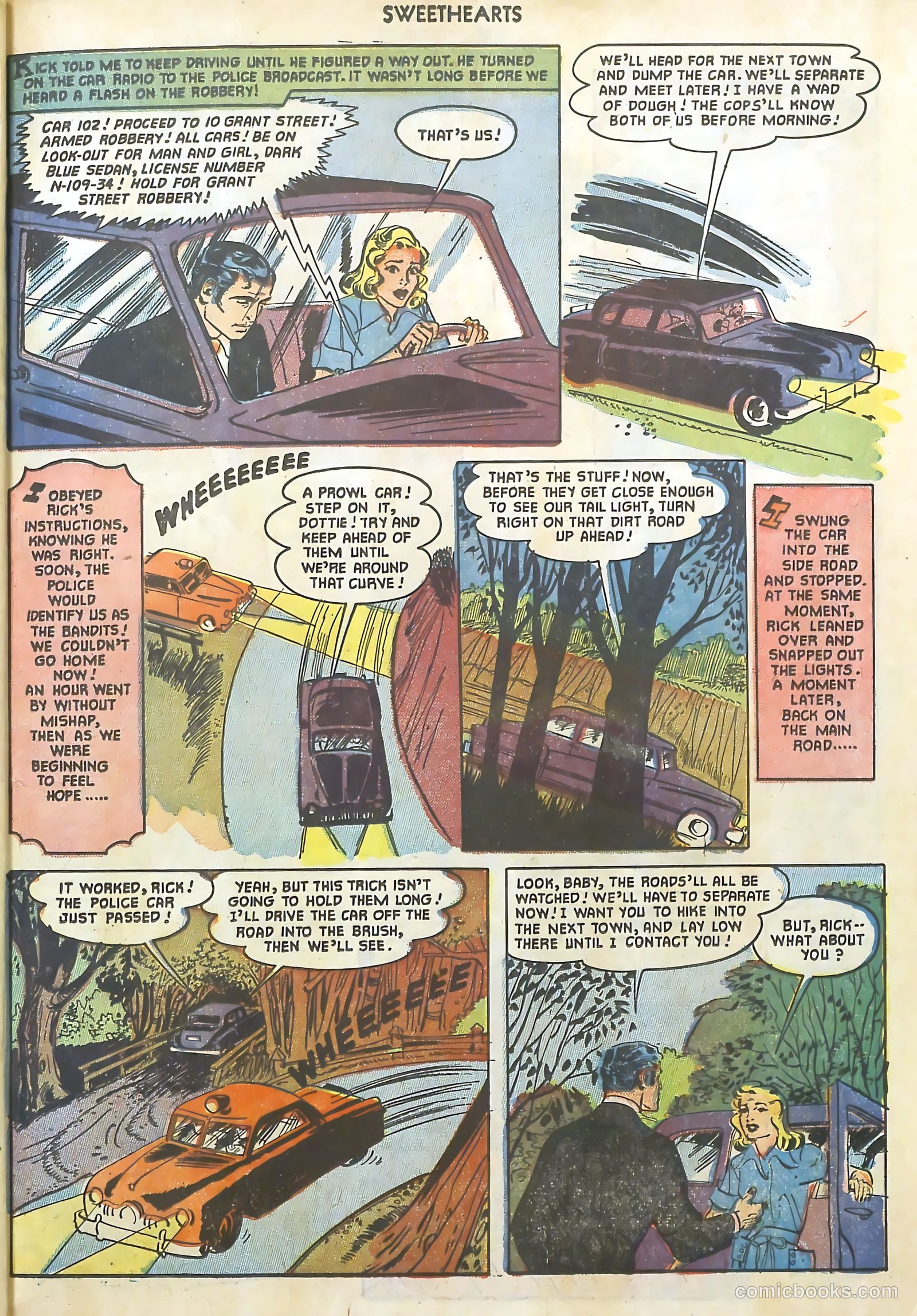 Sweethearts #105 (1951) — page 27 of 36