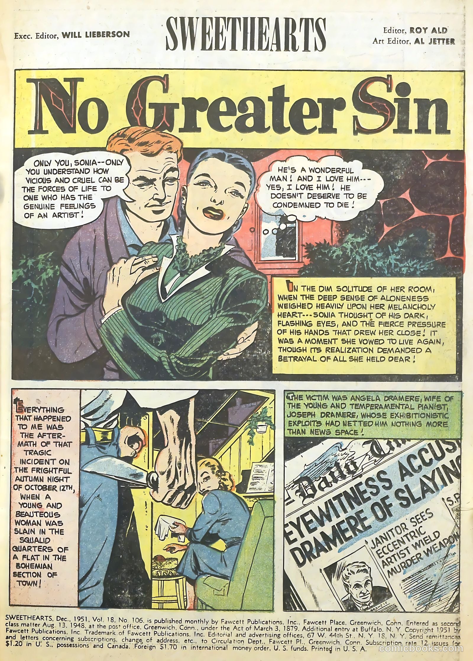 Sweethearts #106 (1951) — page 3 of 36