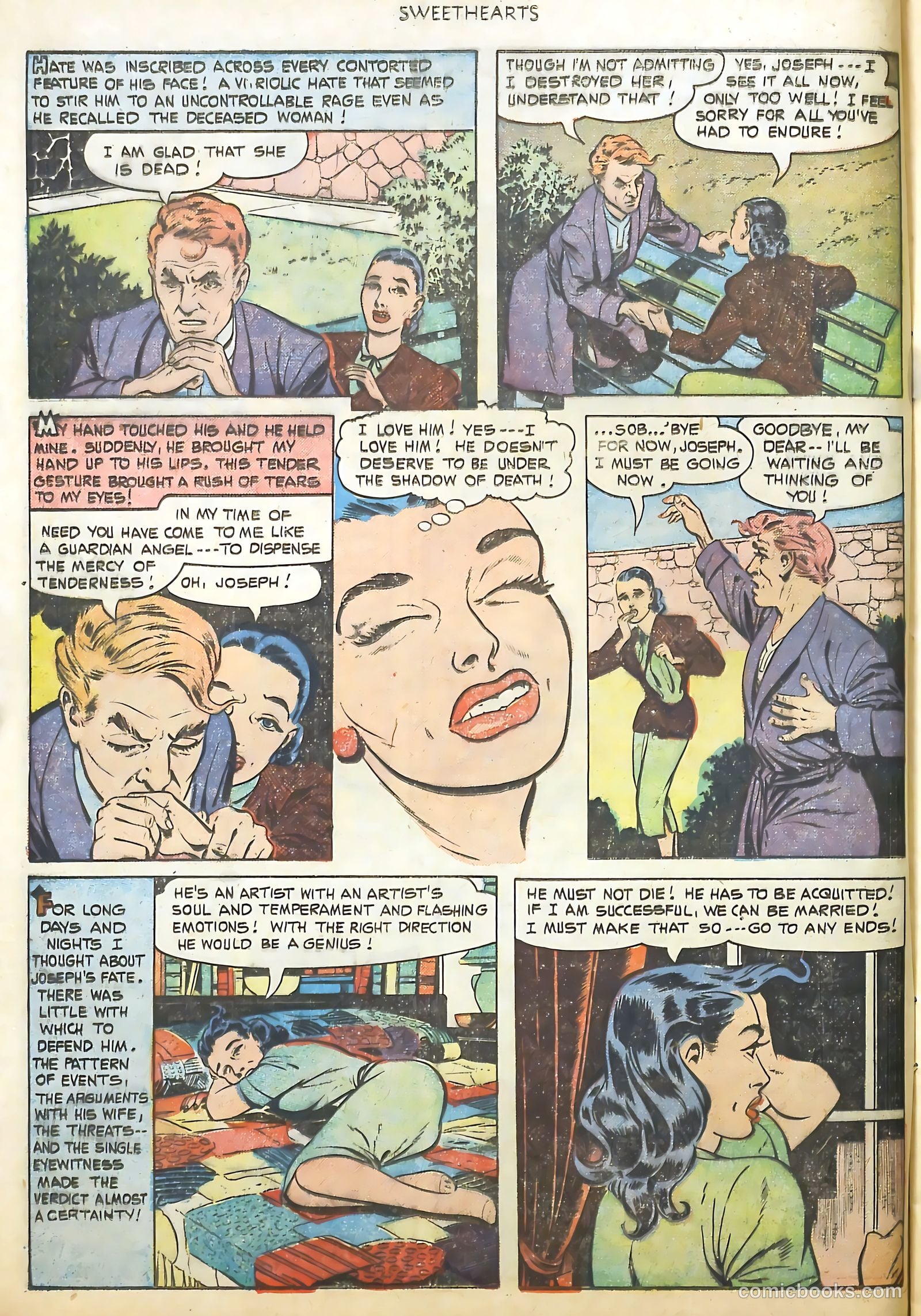Sweethearts #106 (1951) — page 8 of 36