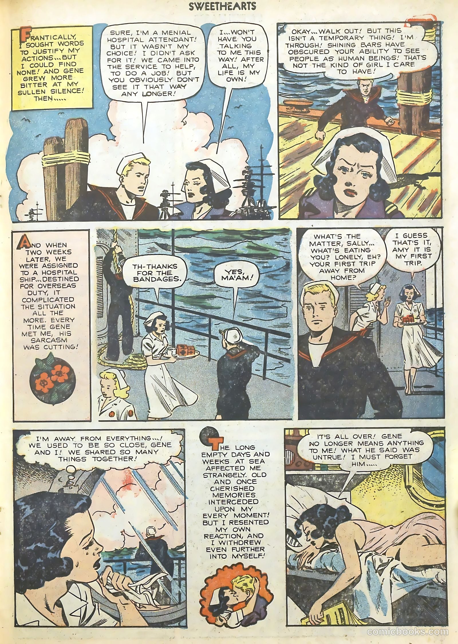 Sweethearts #106 (1951) — page 19 of 36
